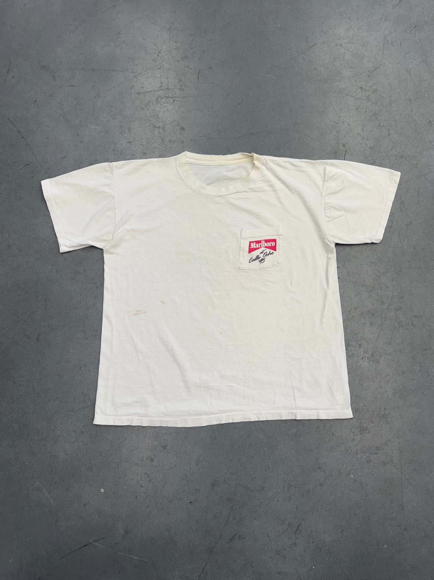 1995 MARLBORO AT CALLE OCHO RODEO COWBOY POCKET TEE (PULLED TAG)