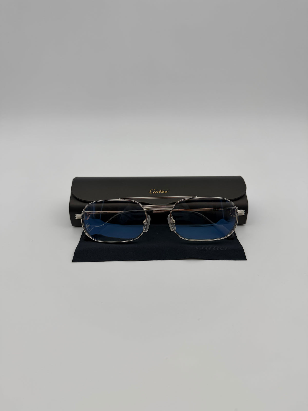 CARTIER CT0410O EYEGLASSES - SILVER