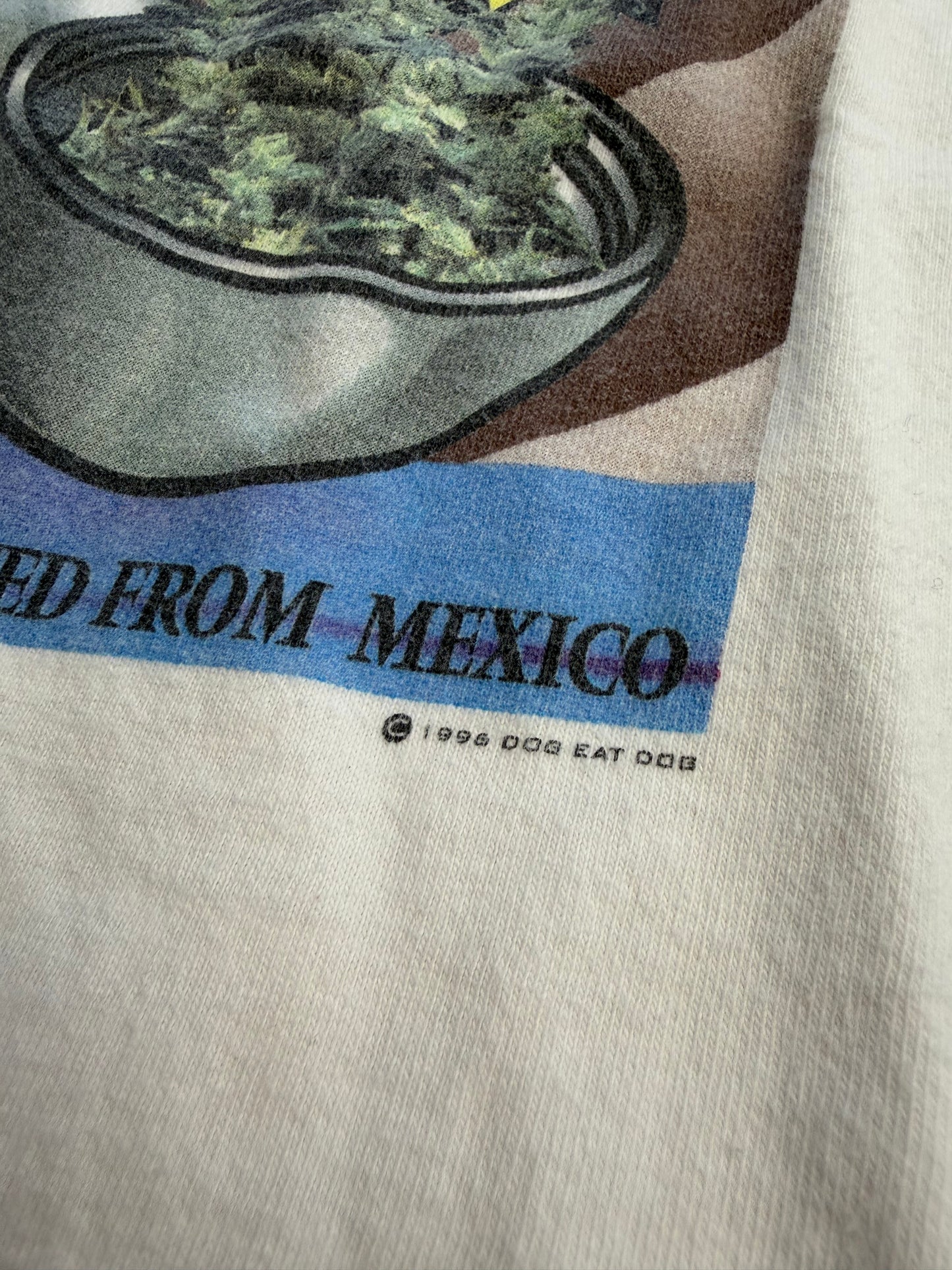 1996 LOCO STUFF IMPORTED FROM MEXICO DOG EAT DOG TEE (FOTL HEAVY TAG)