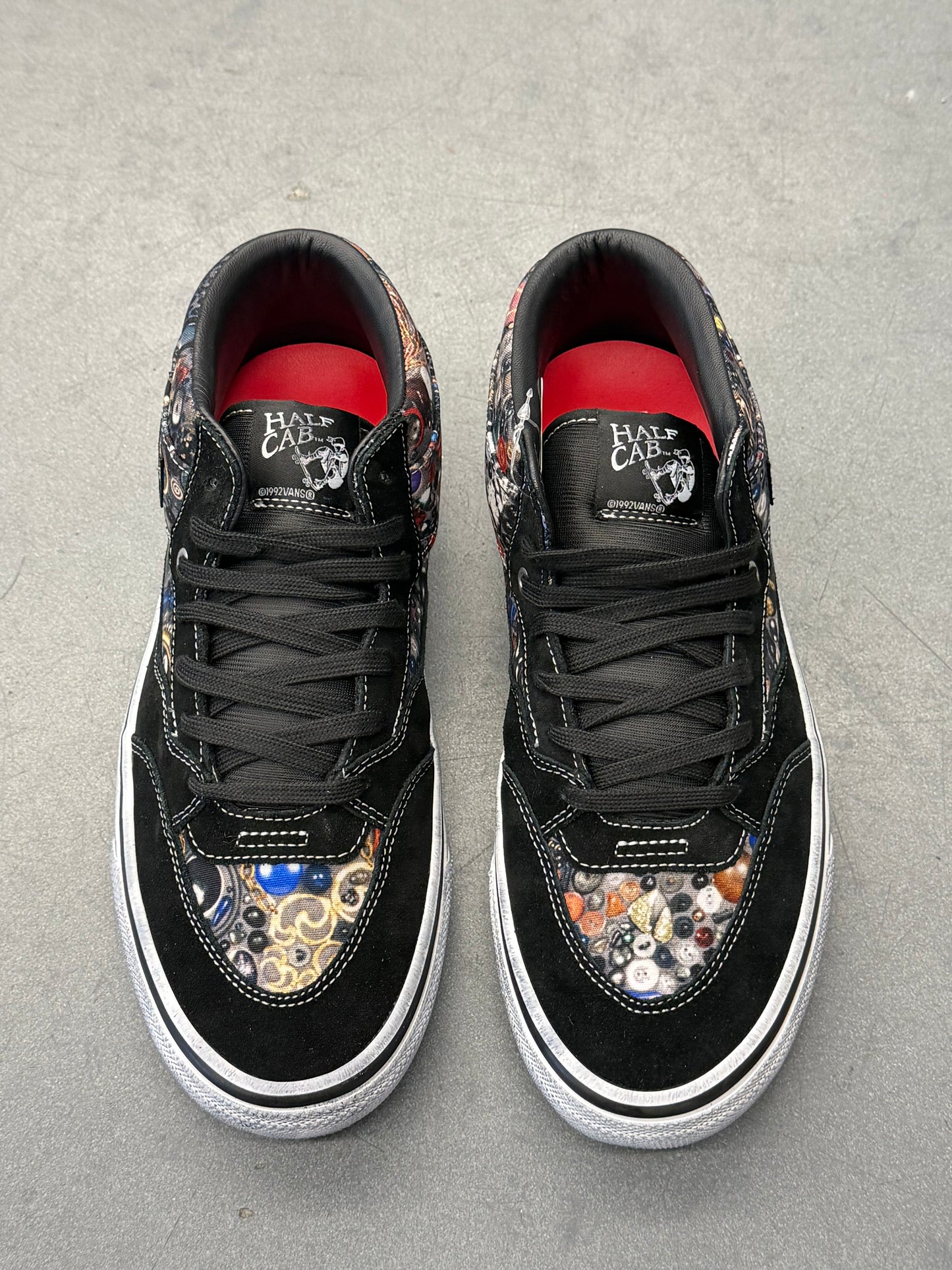2026 VANS HALF CAB SUPREME X MIKE KELLEY - BLACK