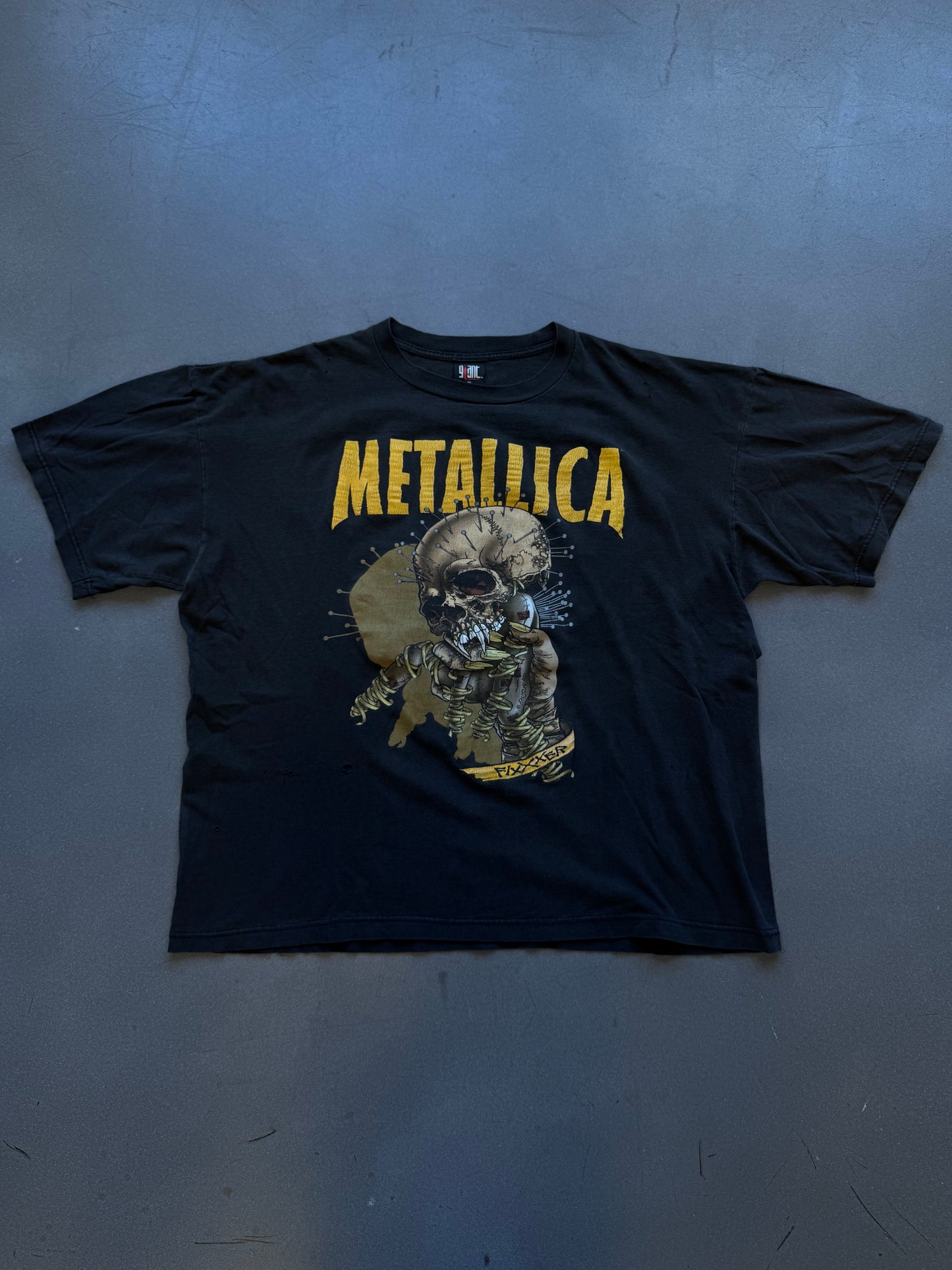 1997 METALLICA PUSHEAD FIXXXER TEE (GIANT TAG)