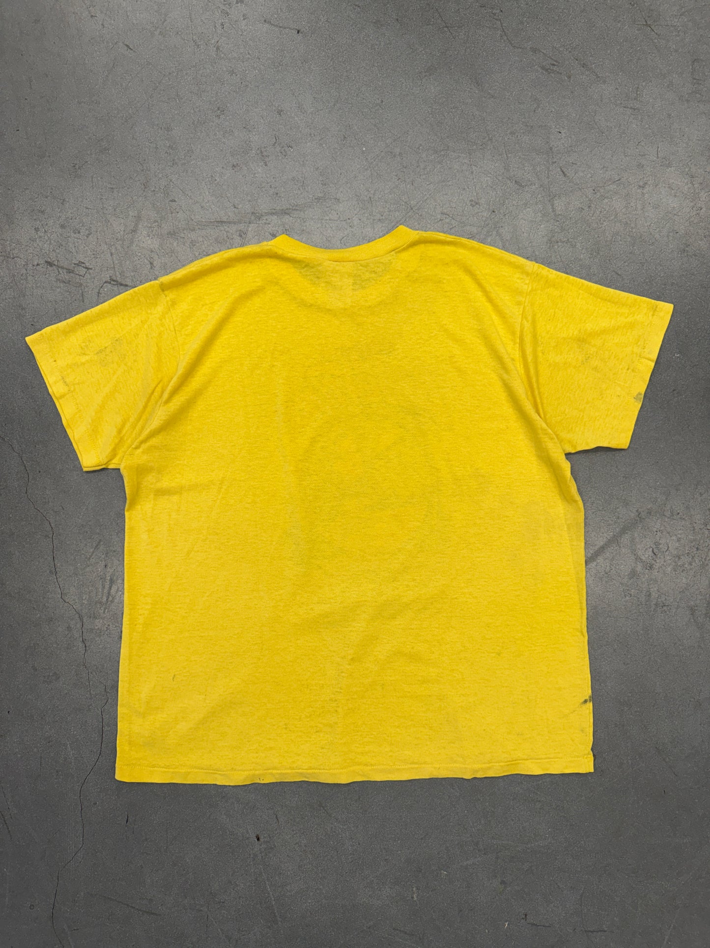 90S MICKEY MOUSE BIG ADVENTURE DISTRESSED THIN TEE (THE WALT DISNEY COMPANY TAG)