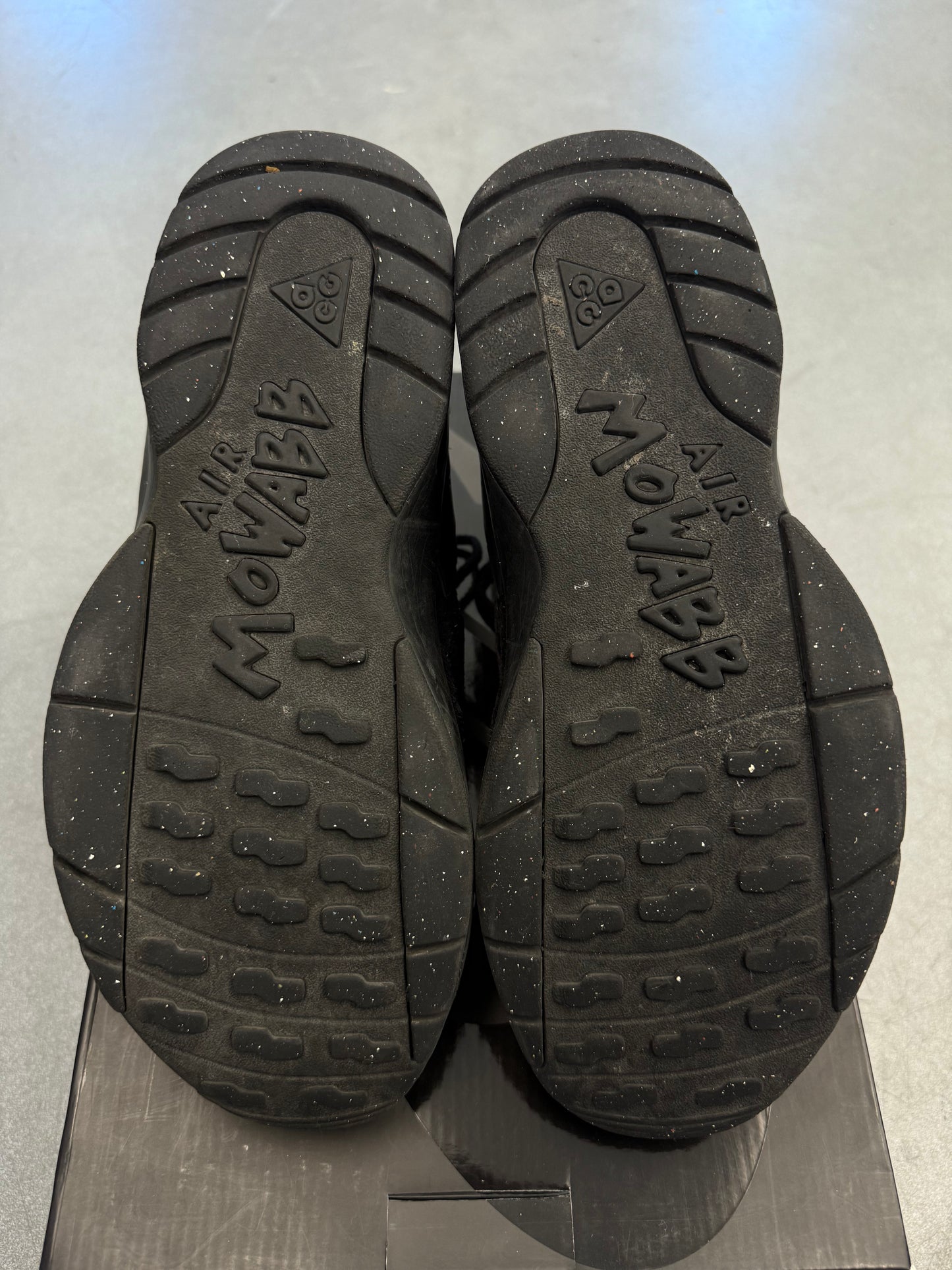 2018 NIKE AIR MOWABB COMME DES GARCONS BLACK (W/BOX)