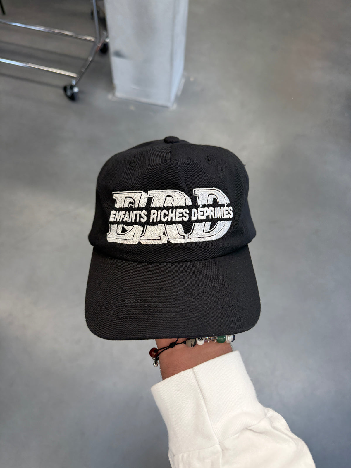 ENFANTS RICHES DEPRIMES EMBROIDERED LOGO HAT