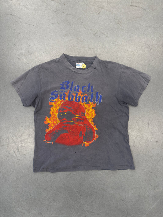 1983 BLACK SABBATH DEVIL BABY BORN AGAIN TEE (HANES TAG)