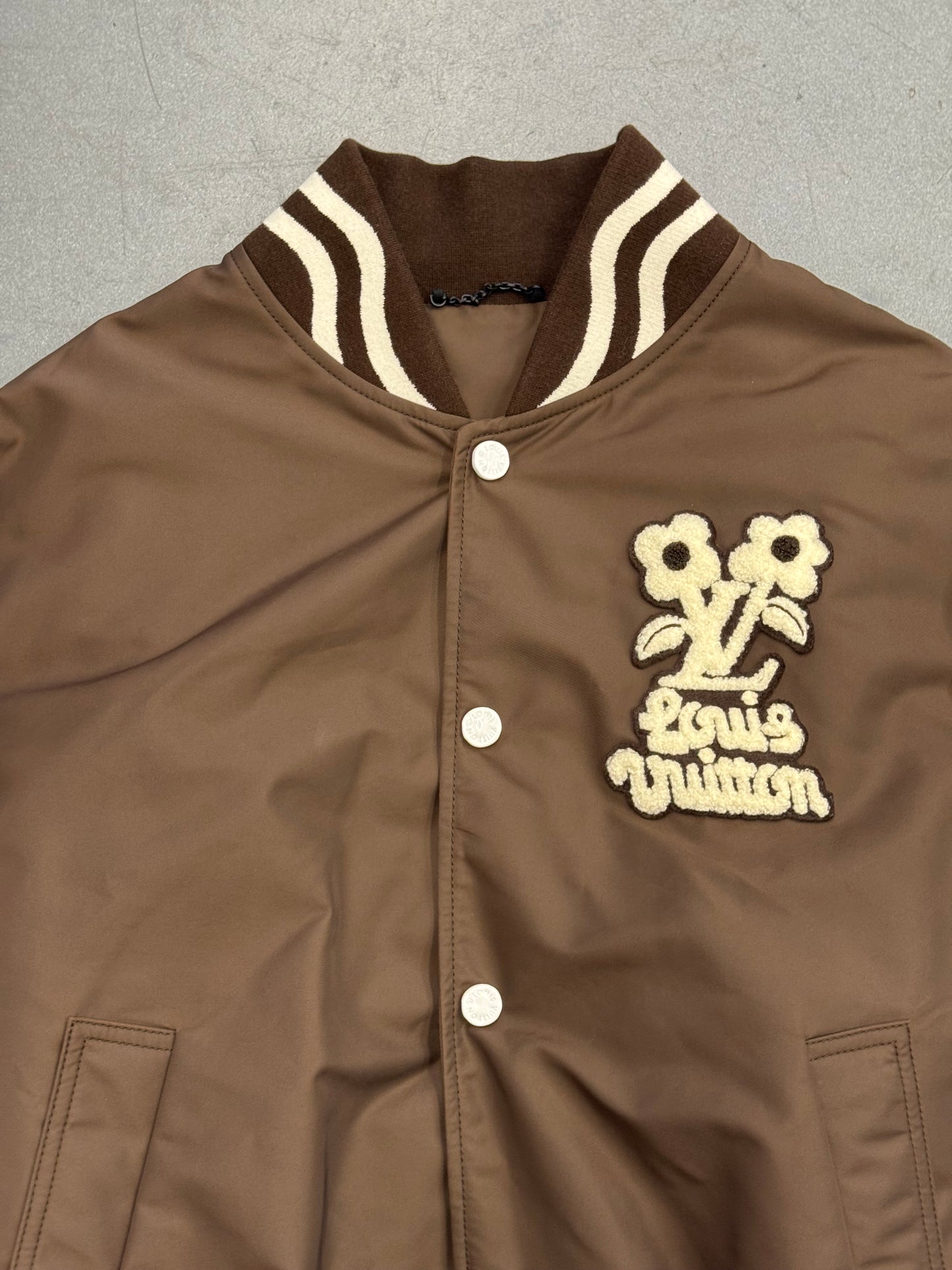 SS24 LOUIS VUITTON BY TYLER THE CREATOR VARSITY JACKET