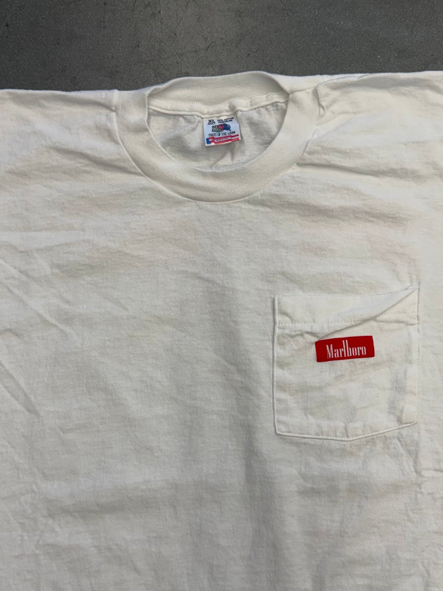 90S MARLBORO "COWBOYS STILL KNOW HOW TO CUT LOOSE." TEE (FOTL TAG)