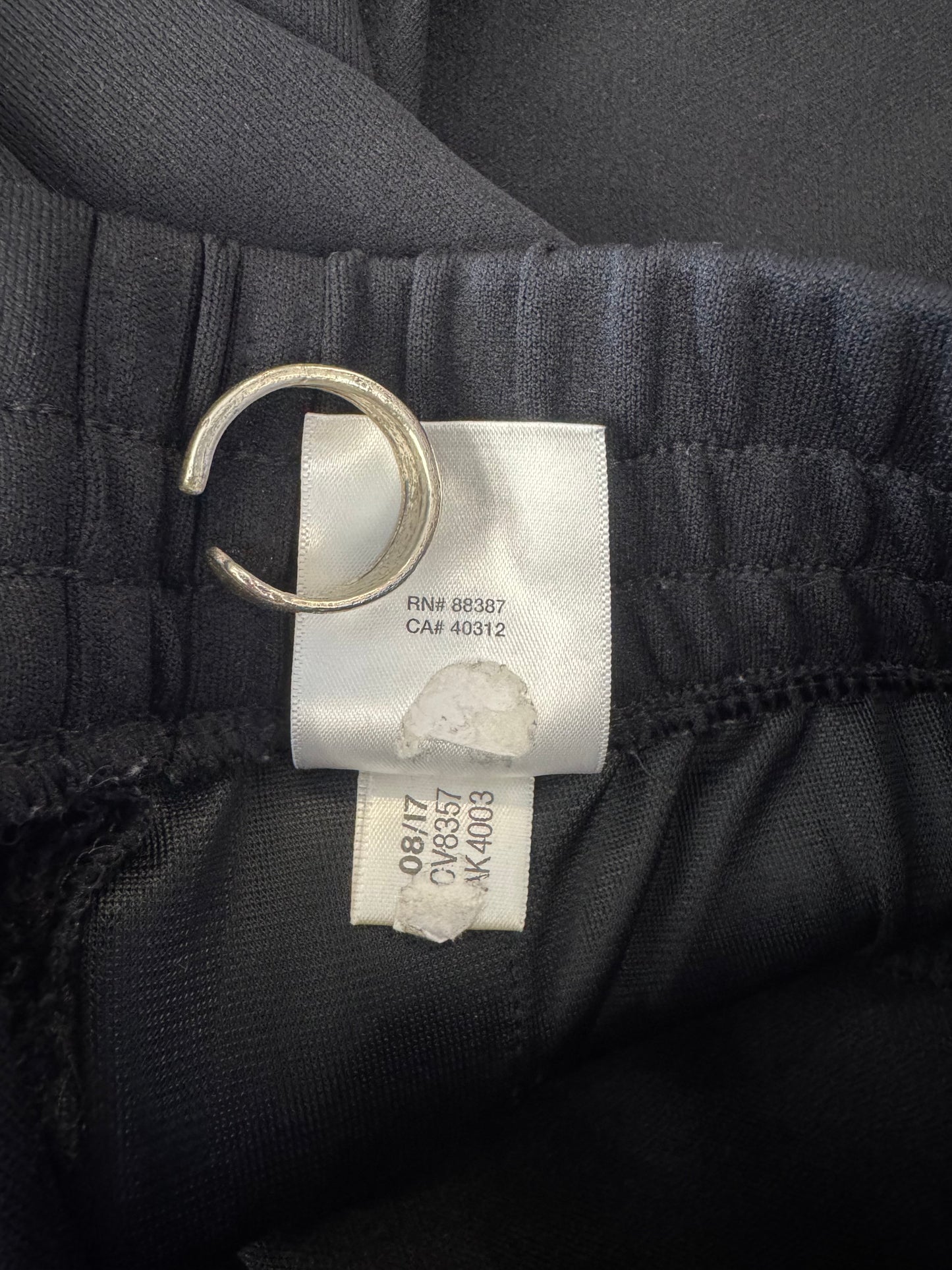 ADIDAS YEEZY CALABASAS BLACK TRACK PANTS