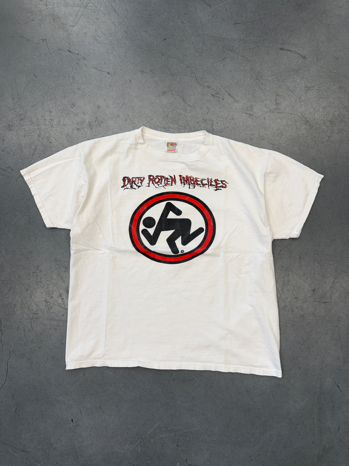 90'S DIRTY ROTTEN IMBECILES VIOLENT PACIFICATION TEE (FOTL HEAVY TAG)
