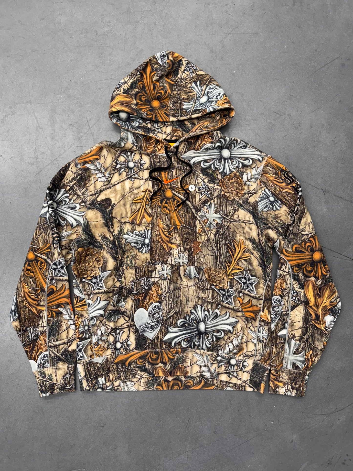 CHROME HEARTS NOCTA NIKE PULLOVER HOODIE - CAMO