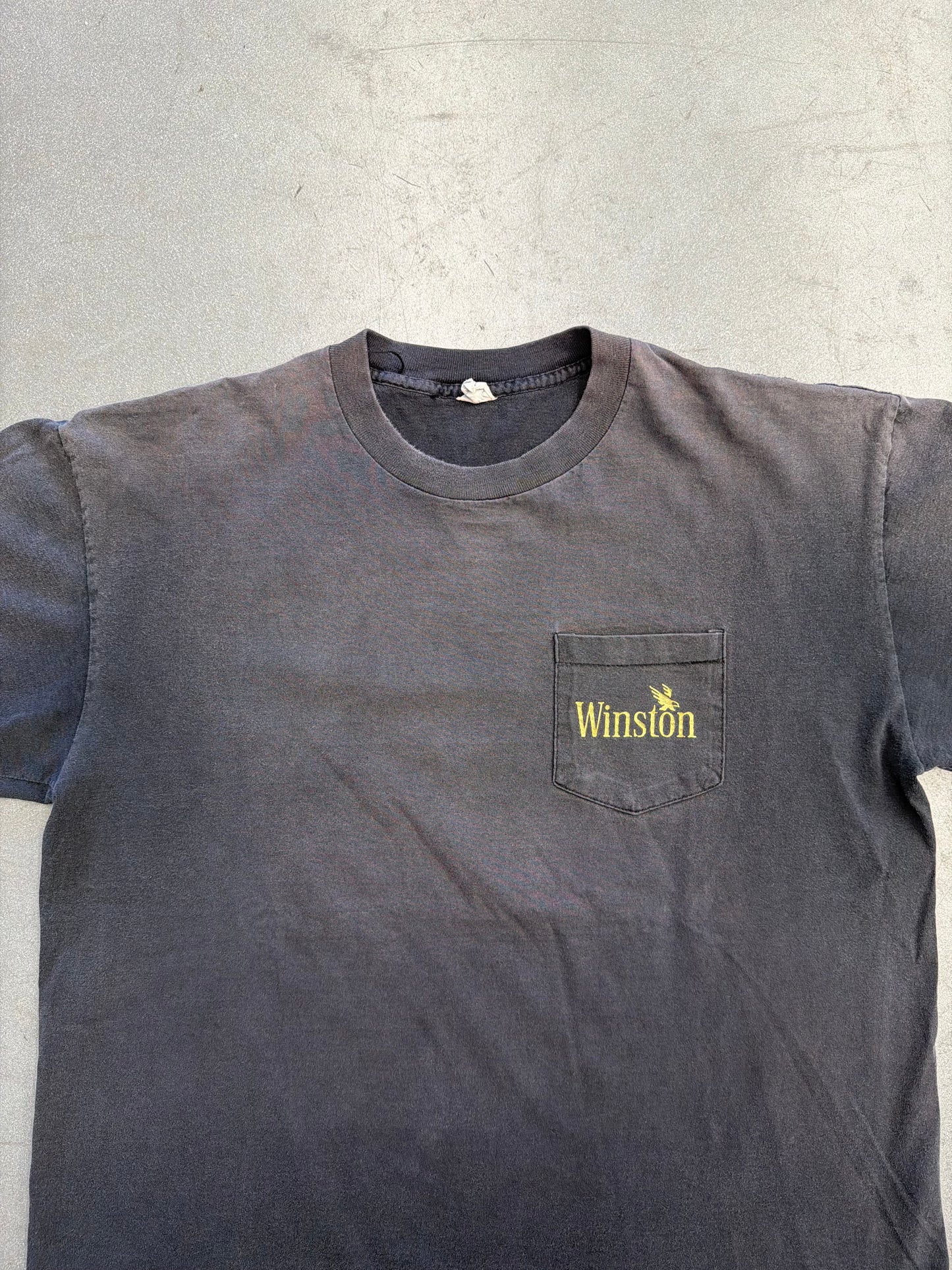 90'S WINSTON EAGLE POCKET MULLET TEE (WINSTON TAG)
