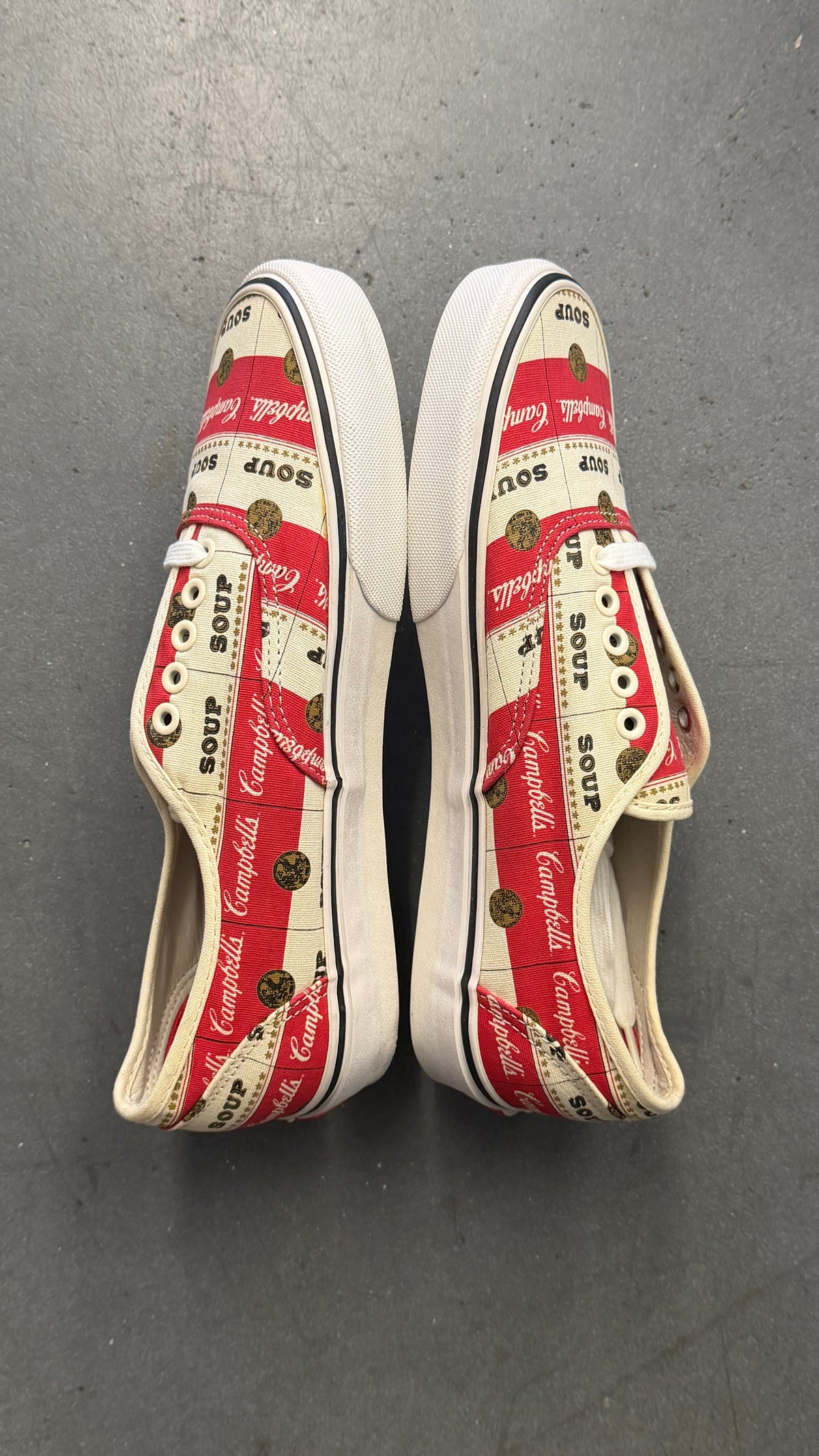 2012 VANS AUTHENTIC SUPREME CAMPBELLS SOUP