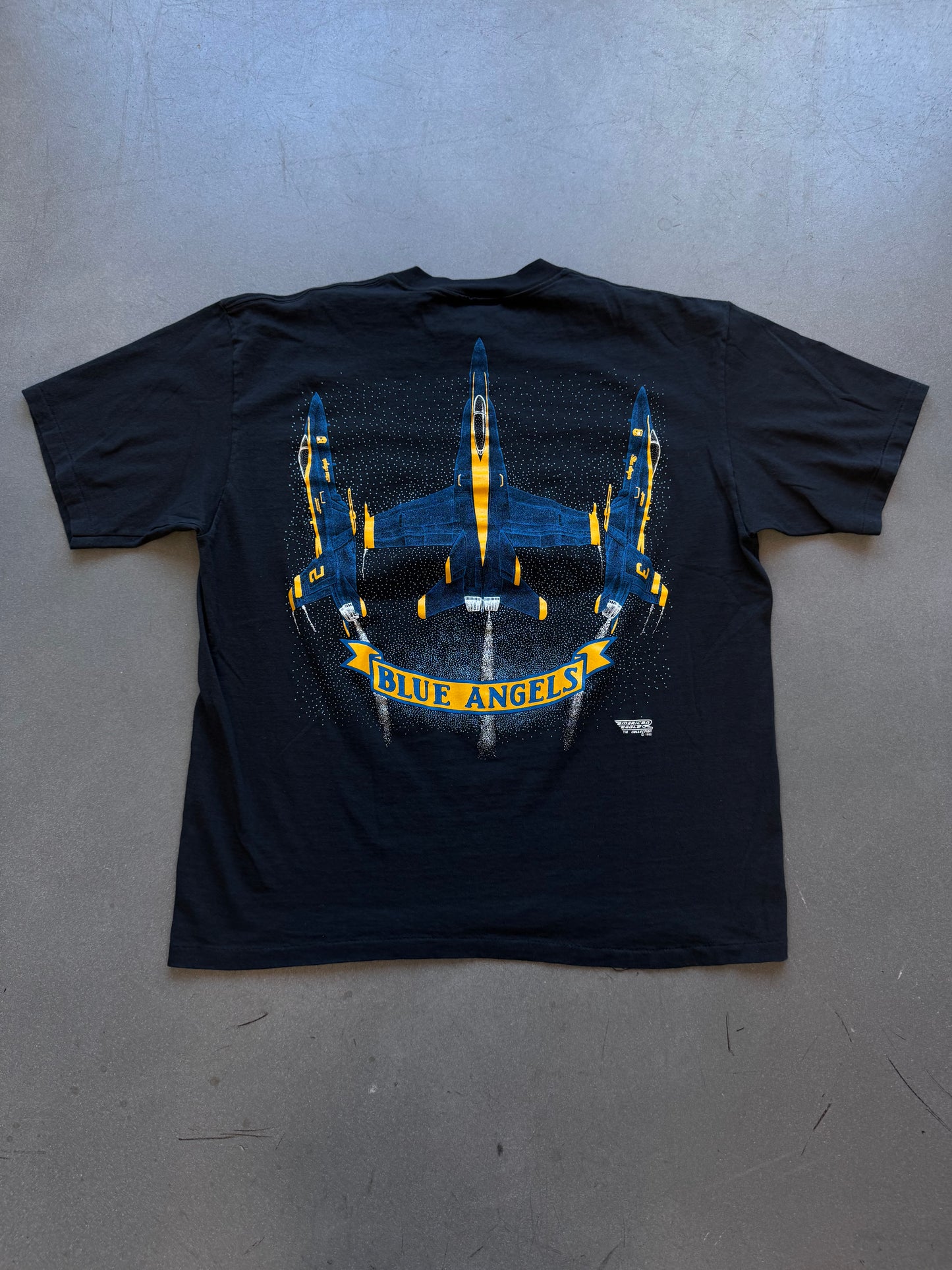1993 BLUE ANGELS TEE (BELTON TAG)