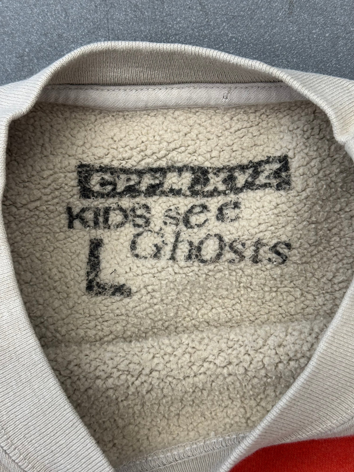 FW18 KIDS SEE GHOSTS FREEEE CACTUS PLANT FLEA MARKET CREWNECK