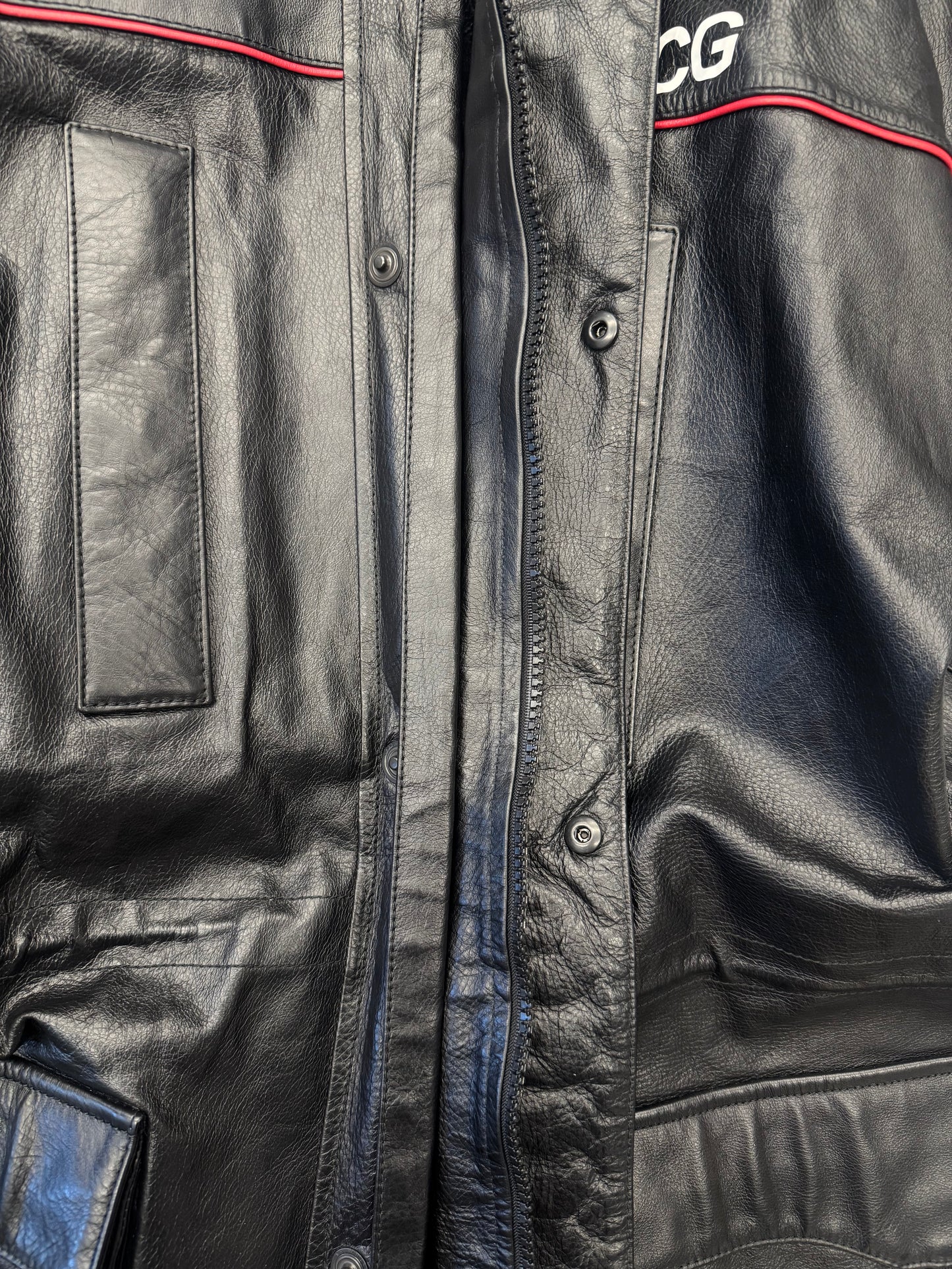S/S 2020 YE24 BALENCIAGA BLNCG RUNWAY OVERSIZED LEATHER PARKA JACKET