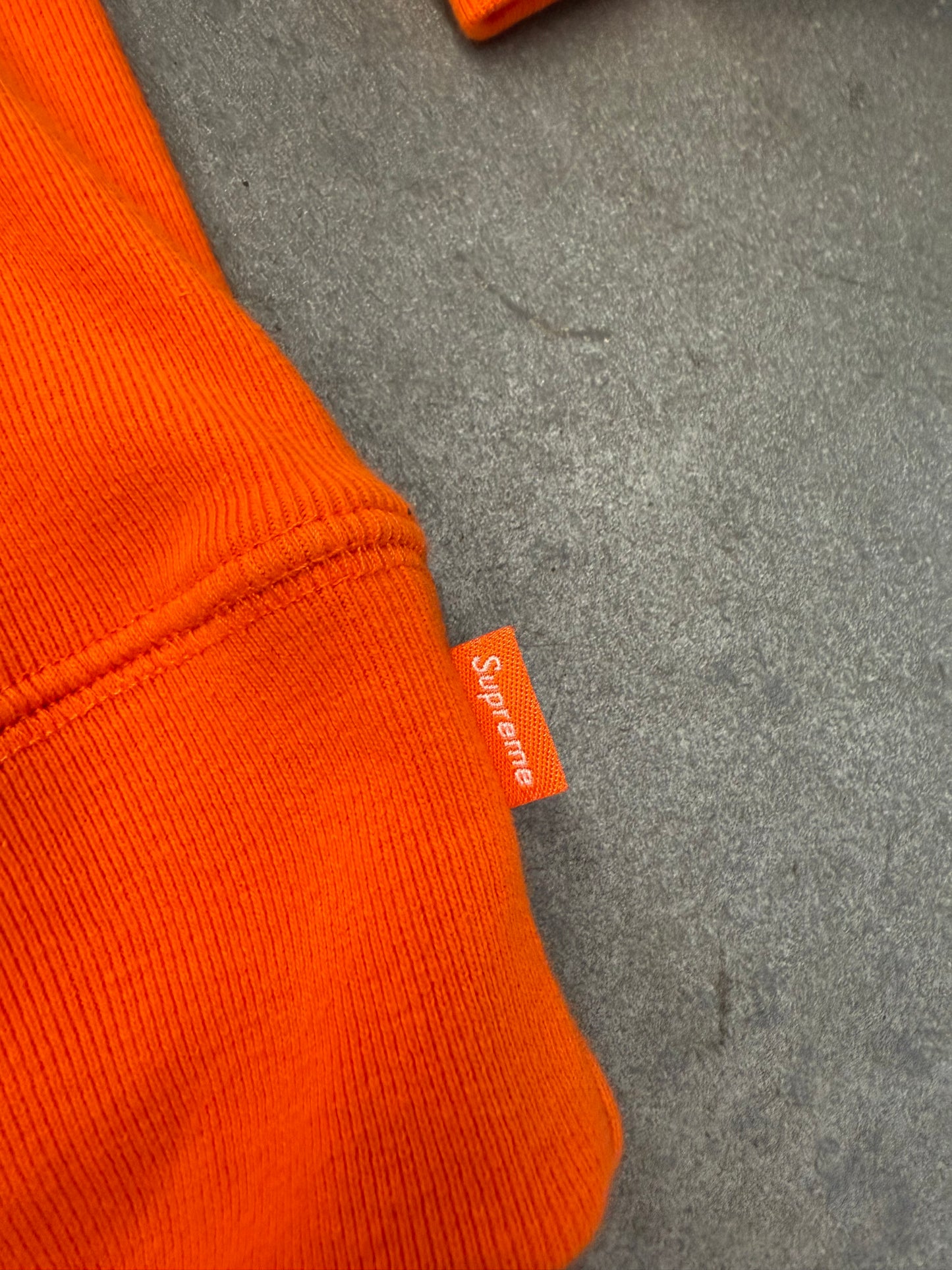 FW24 SUPREME BOX LOGO HOODIE - ORANGE (XL)