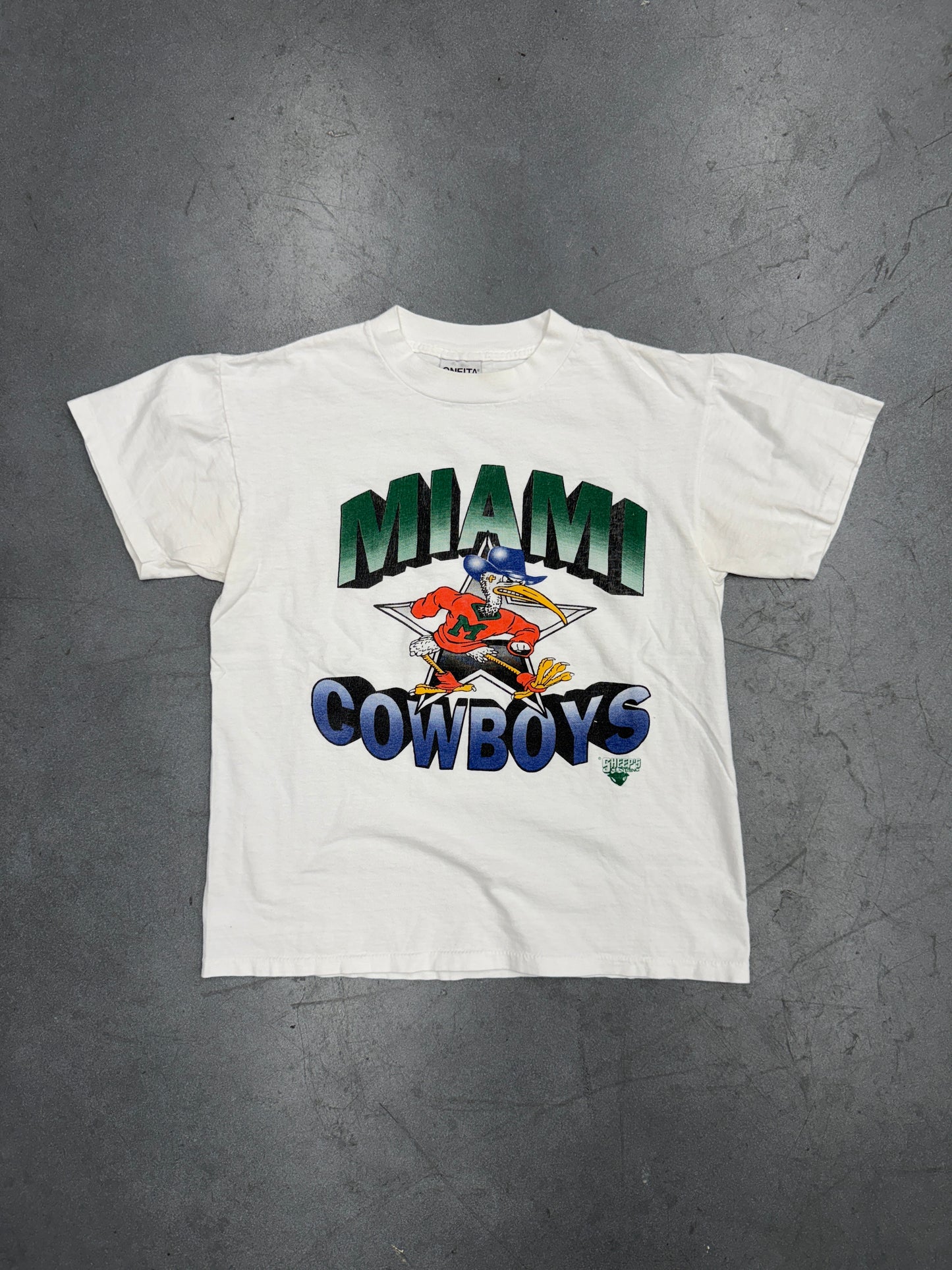 90'S MIAMI COWBOYS TEE (ONEITA POWER T TAG)