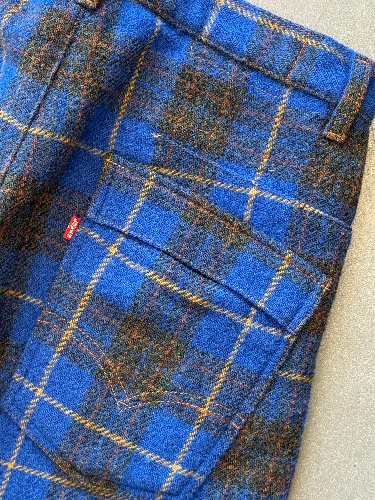 AD2002 LEVI'S X JUNYA WATANABE COMME DES GARCONS PLAID WORK PANT