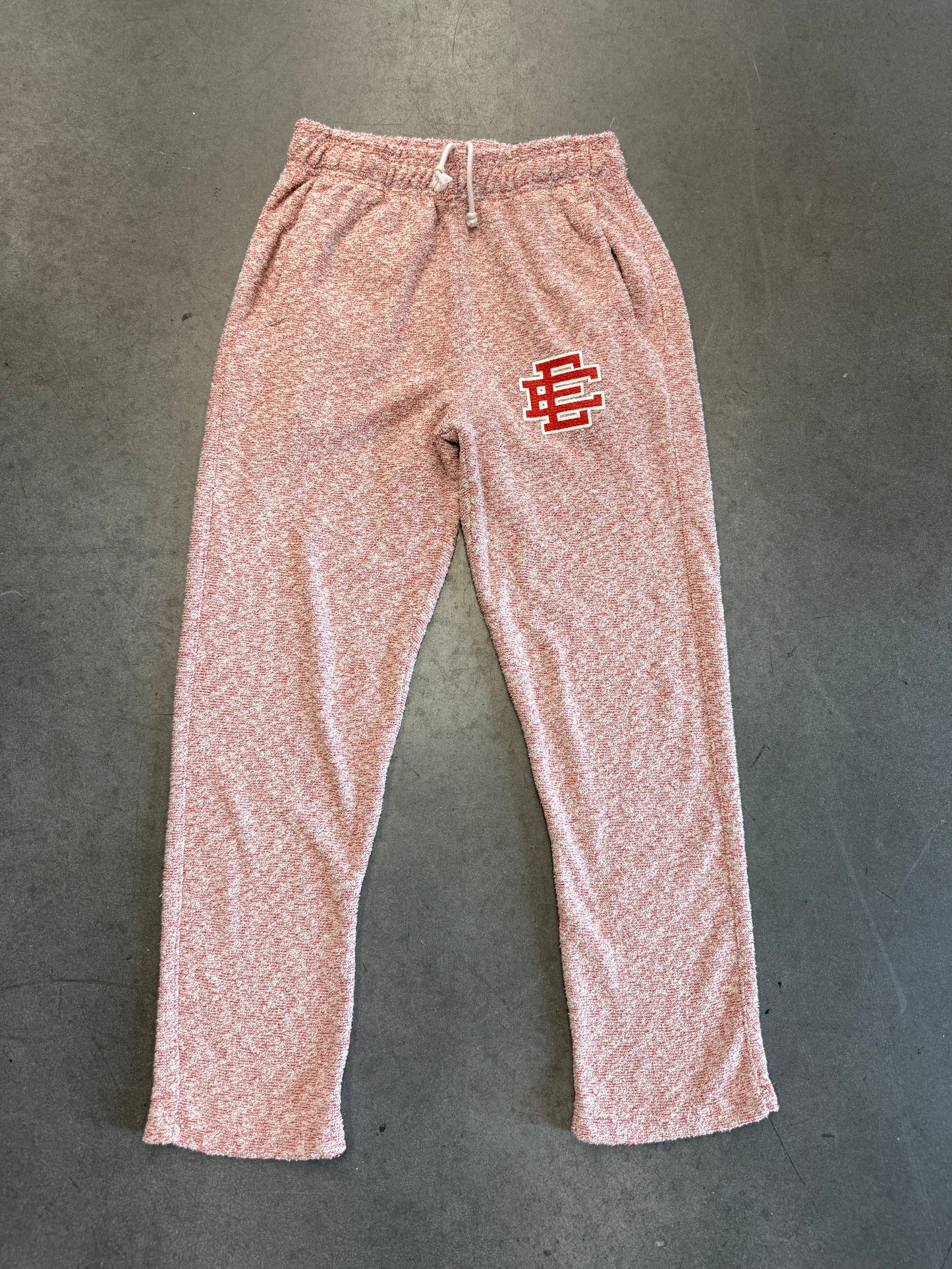 FW24 ERIC EMANUEL EE BOUCLE PANT - GREY/RED