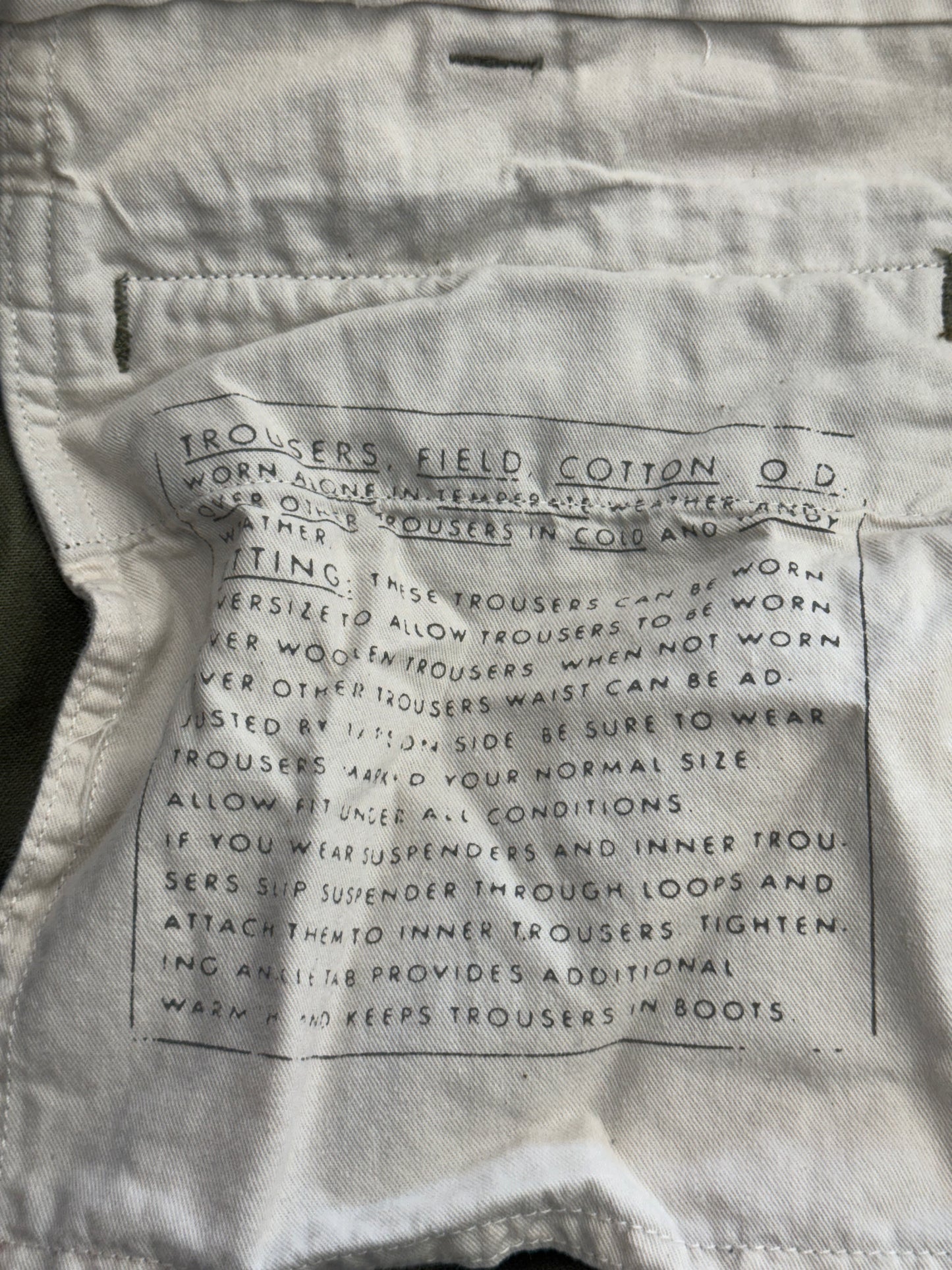 VINTAGE POLO RALPH LAUREN UTILITY HERRINGBONE DISTRESSED PATCHWORK PANT
