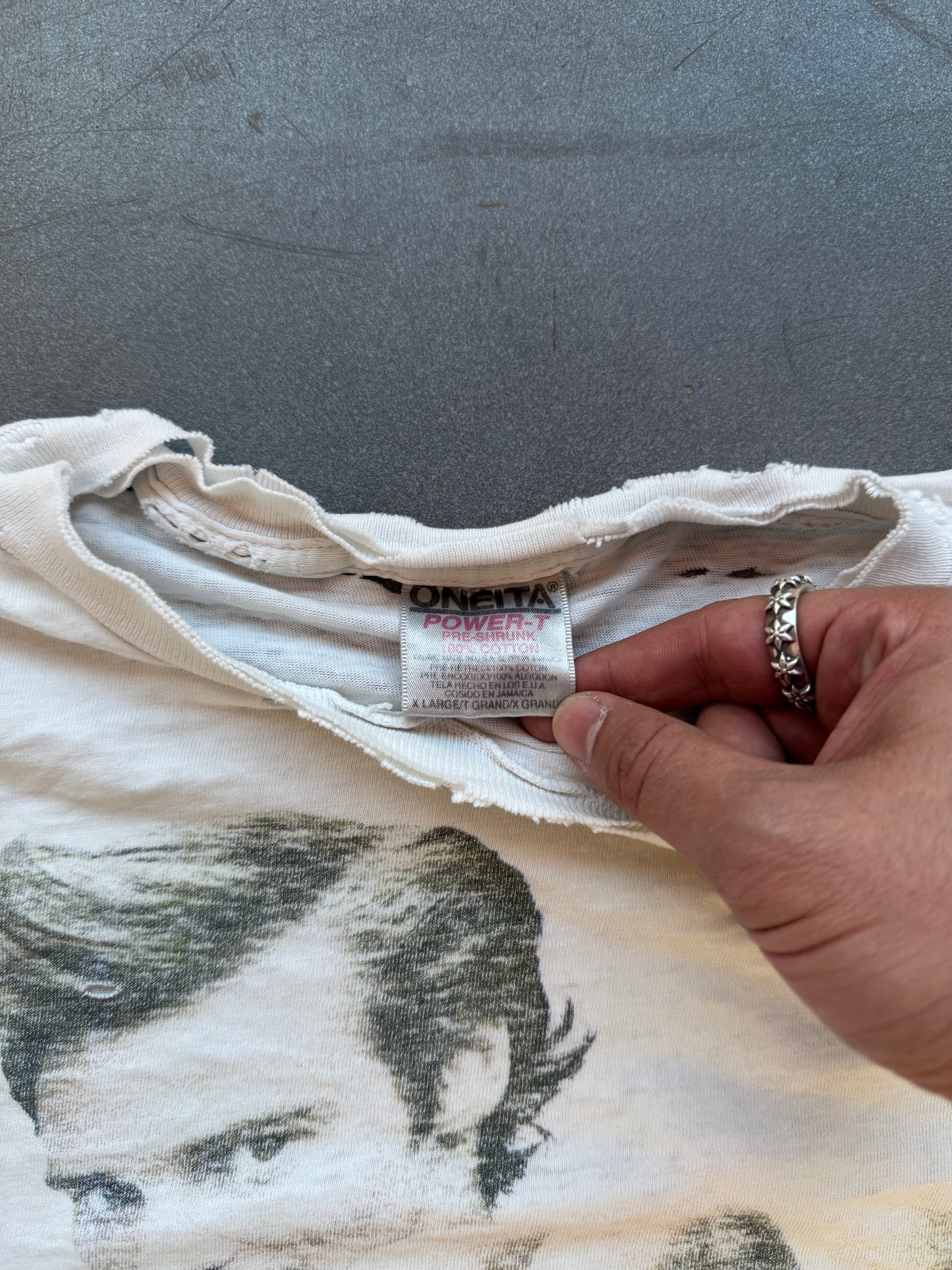 1995 ACE VENTURA PET DETECTIVE TEE (ONEITA POWER-T TAG)