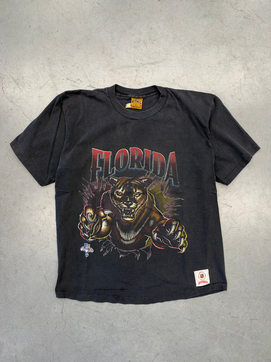 90S FLORIDA PANTHERS SHADOW BREAKTHROUGH NHL TEE (NUTMEG MILLS TAG)