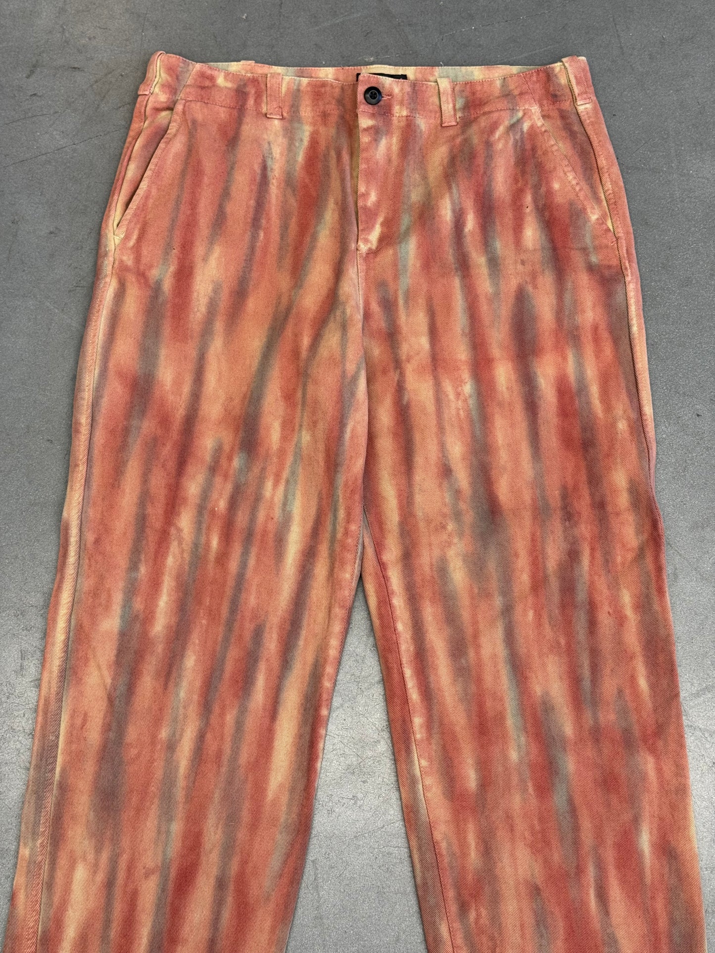 STUSSY DYED UNIFORM PANT - RUST