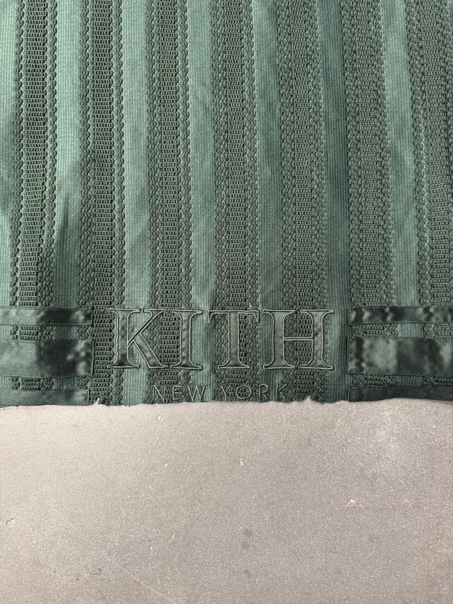 FW24 KITH MALIK LACE COMBO JERSEY - STADIUM GREEN