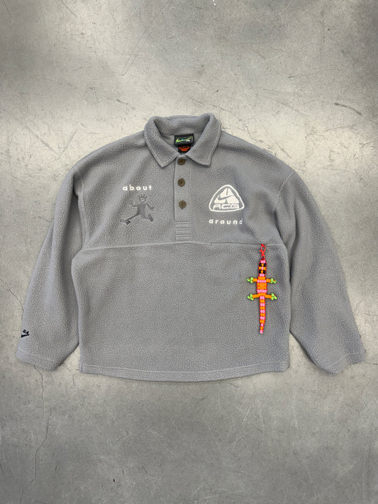 SS26 NIKE ACG X CPFM LONG SLEEVE POLO (CACTUS PLANT FLEA MARKET)