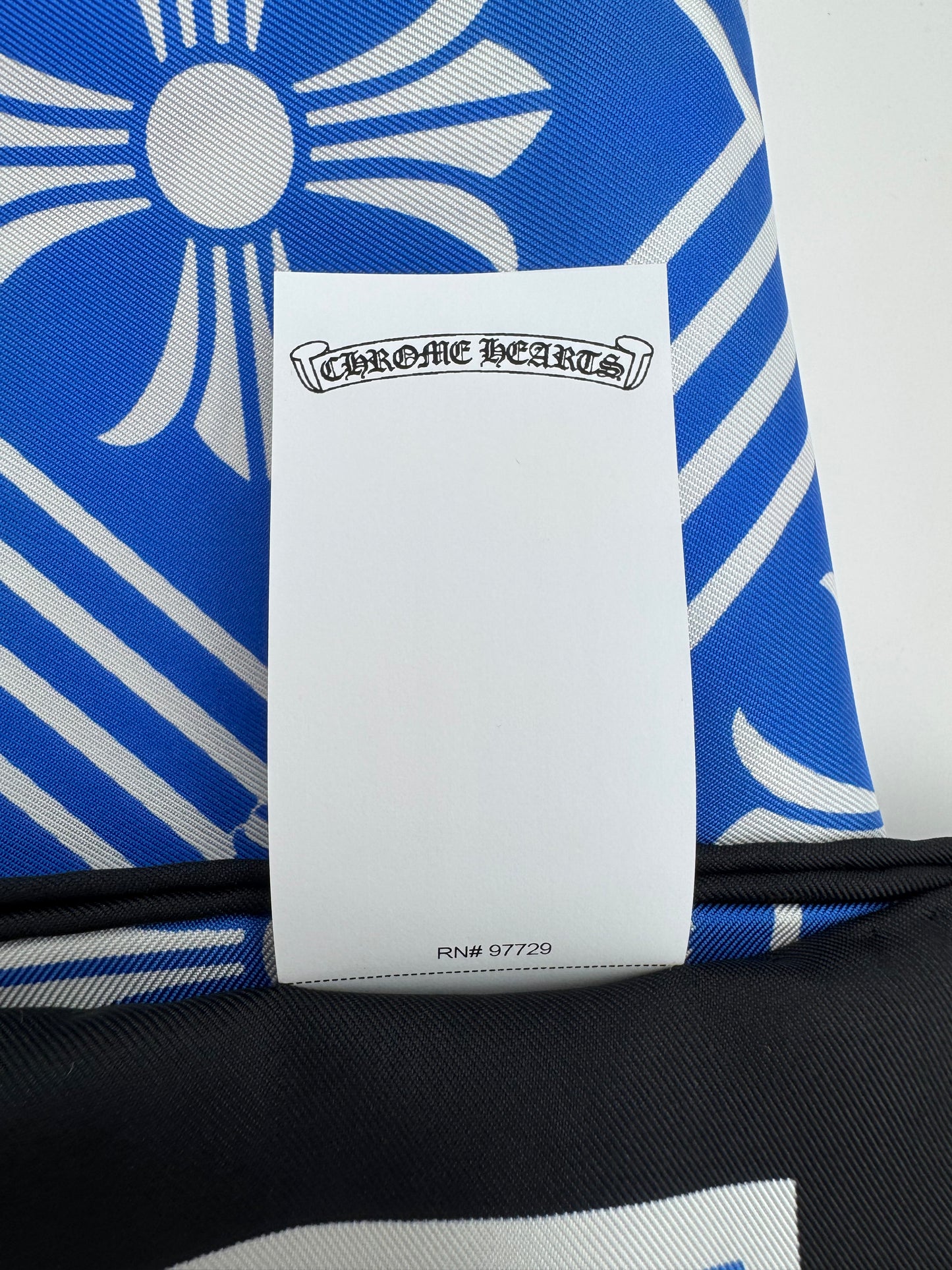 CHROME HEARTS MATH PLUS SCARF - BLUE (NEW)