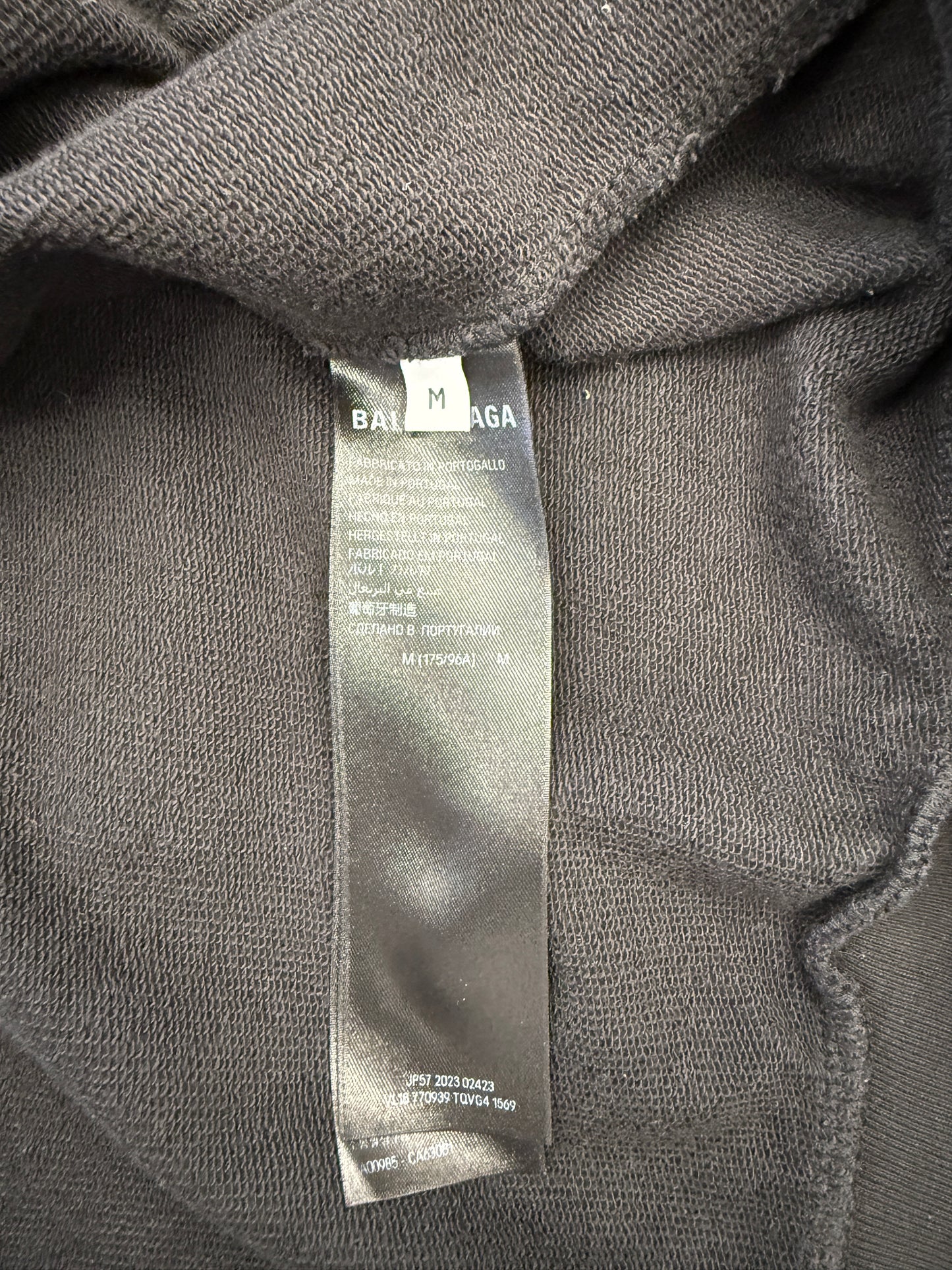 FW24 BALENCIAGA X EREWHON LOS ANGELES ZIP-UP HOODIE MEDIUM FIT