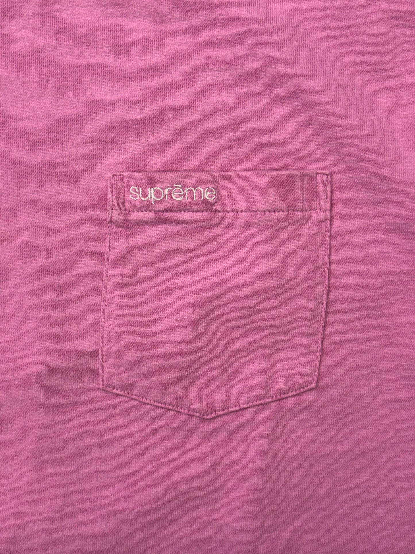 SS22 SUPREME CLASSIC LOGO SHORT-SLEEVE POCKET TEE