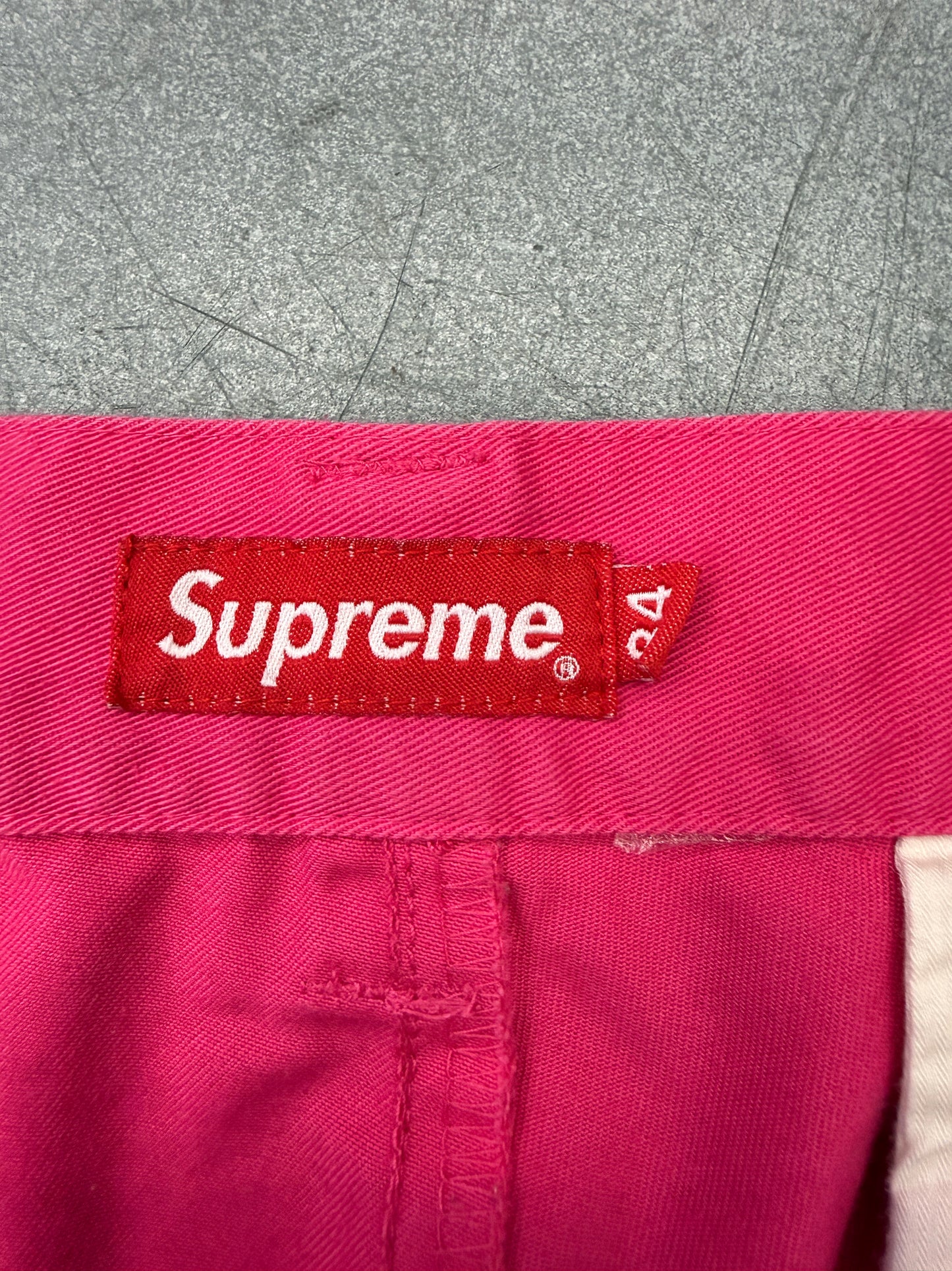 SUPREME WORK PANTS (PINK) (34)