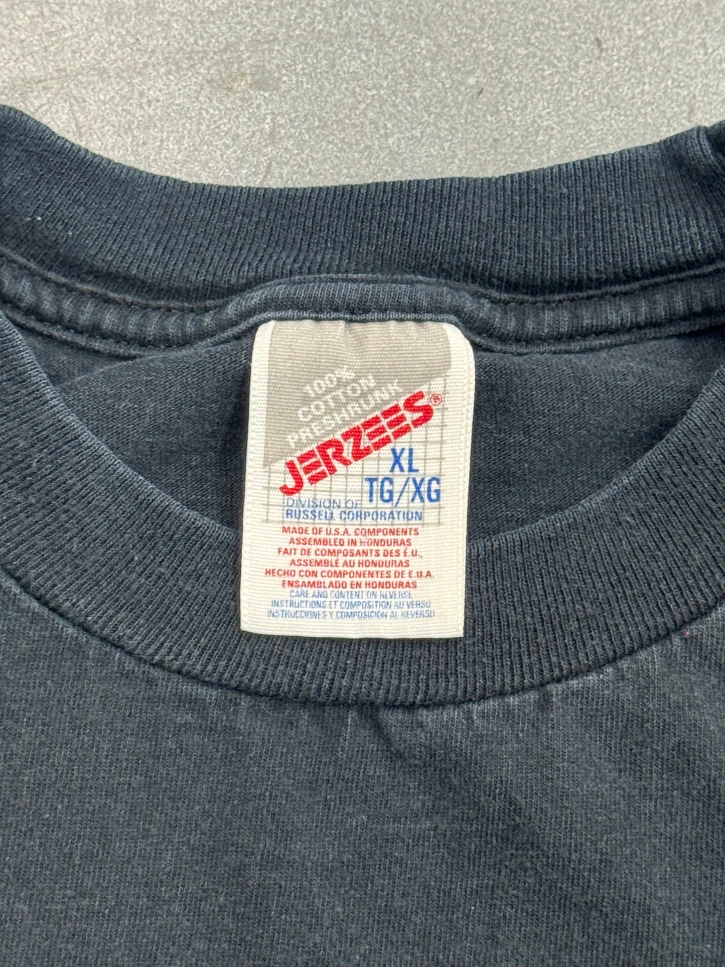 1997 AFENI SHAKUR TUPAC "STOP THE VIOLENCE" TEE (JERZEES TAG)