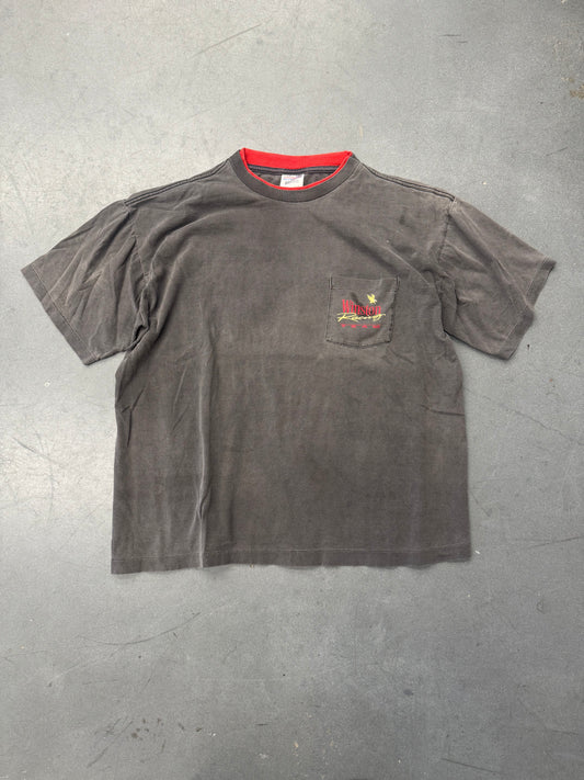 90S WINSTON RACING TEAM DOUBLE COLLAR POCKET TEE (AMERICAN BORN TAG)