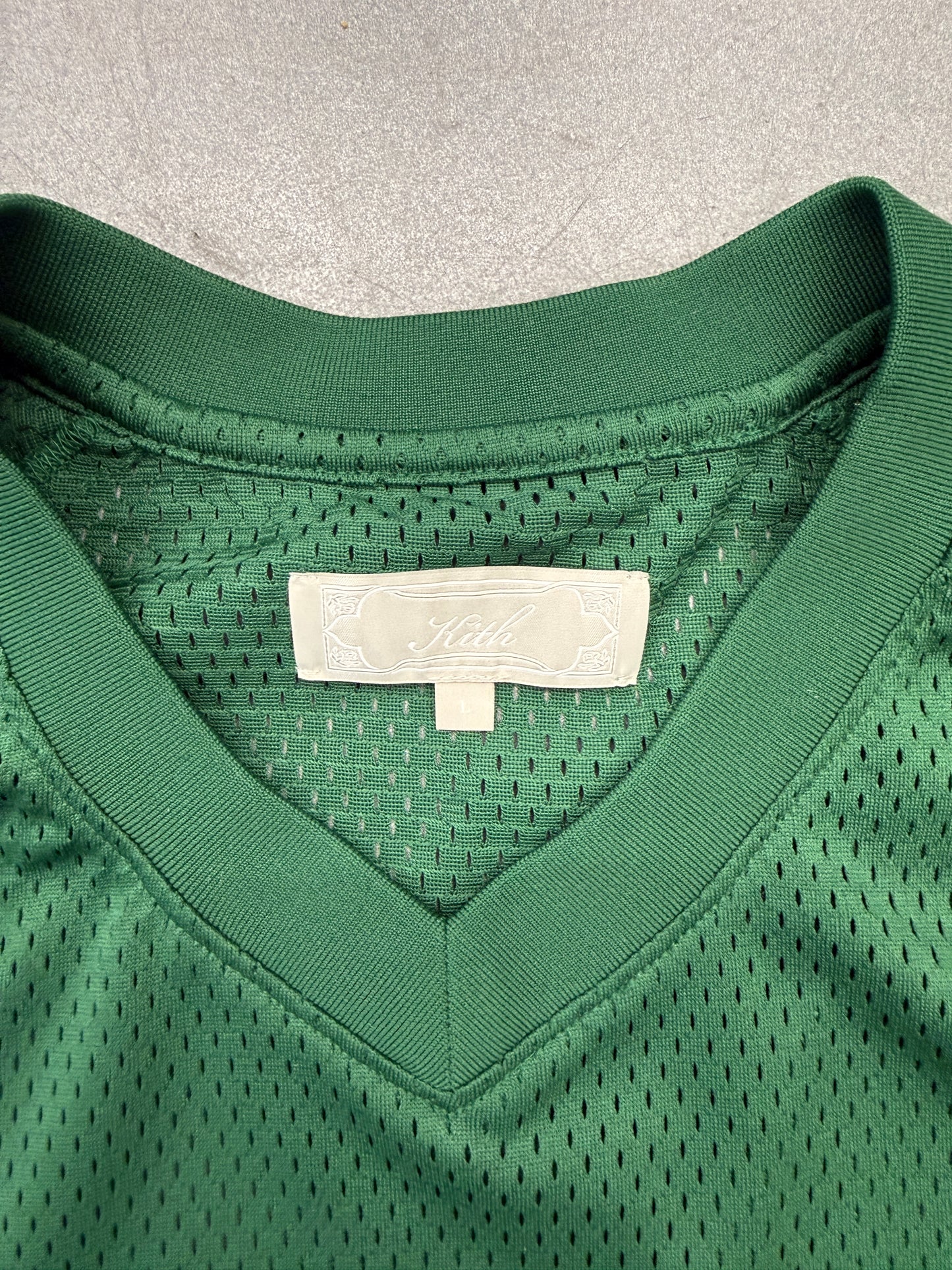 FW25 KITH MESH LEON JERSEY - FELD