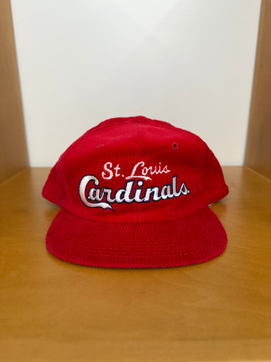 90'S ST. LOUIS CARDINALS CORDUROY SNAPBACK (TWINS TAG)