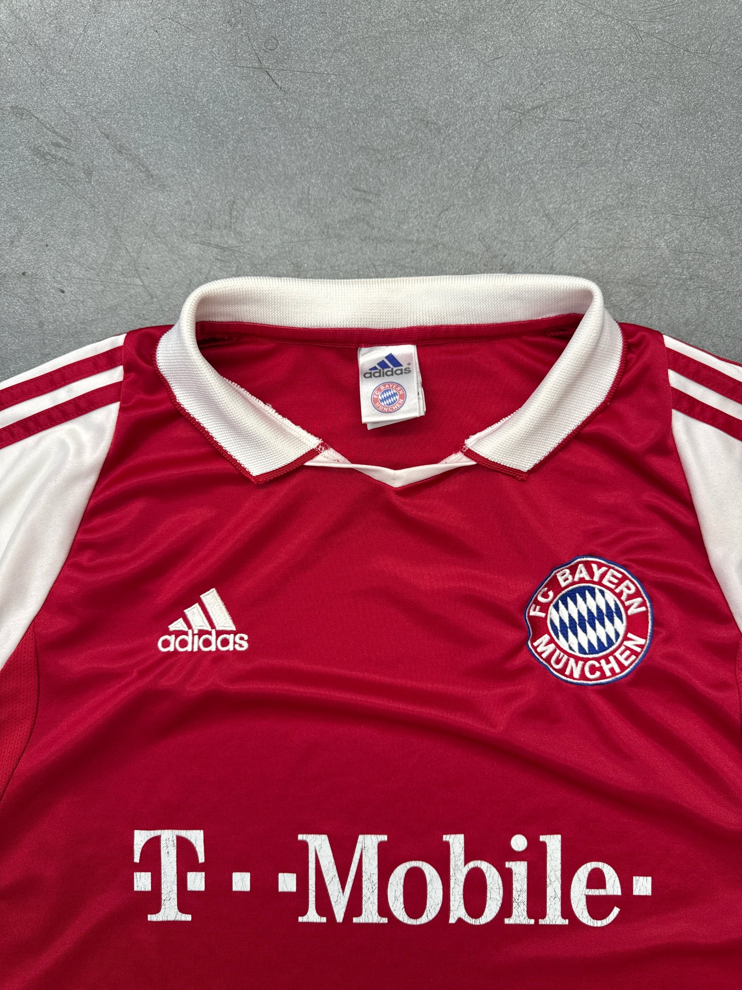2003-2004 ADIDAS FC BAYERN MUNICH HOME SOCCER JERSEY