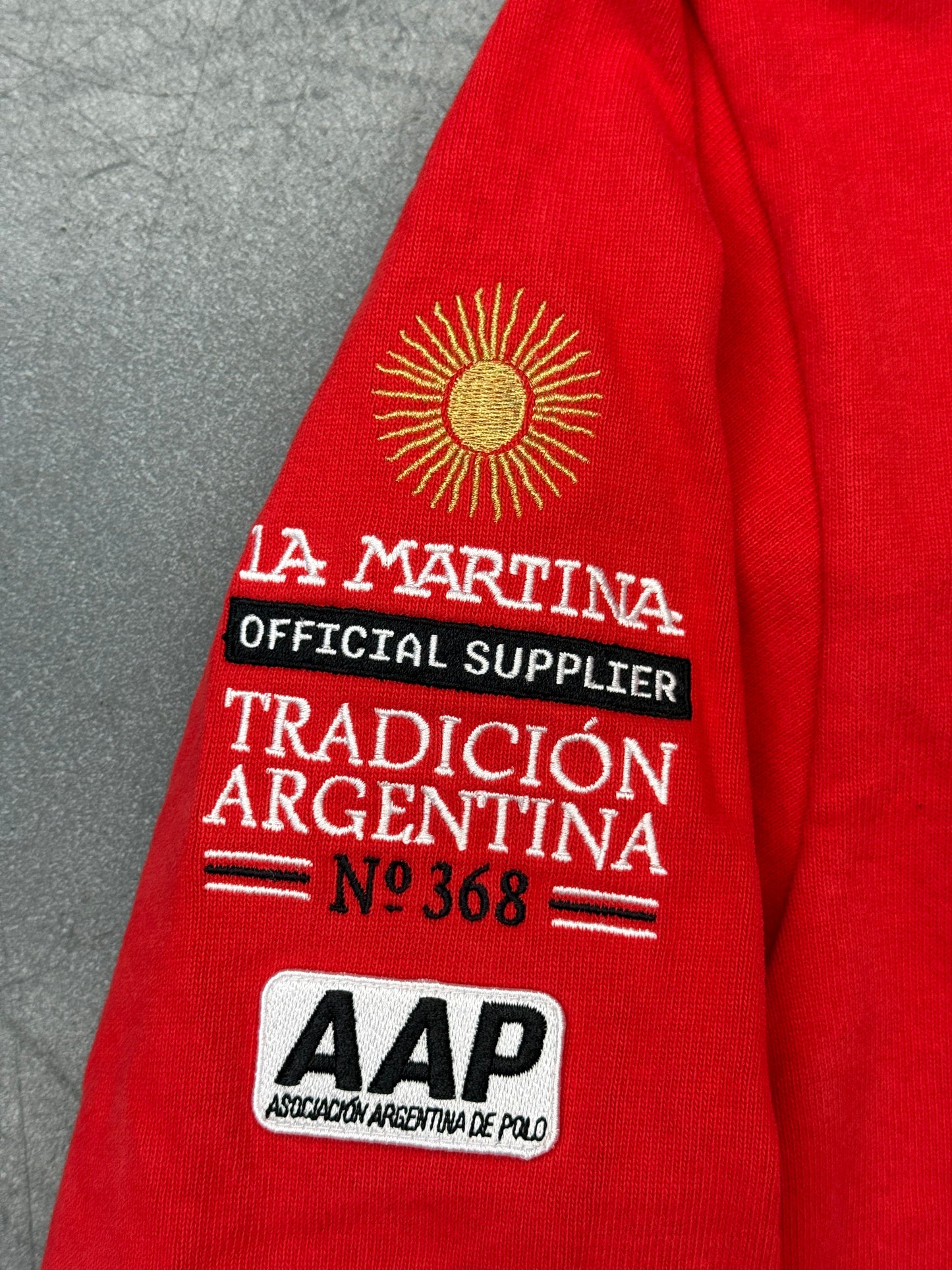 SS26 SUPREME LA MARTINA JACOB & CO RUGBY LS SHIRT