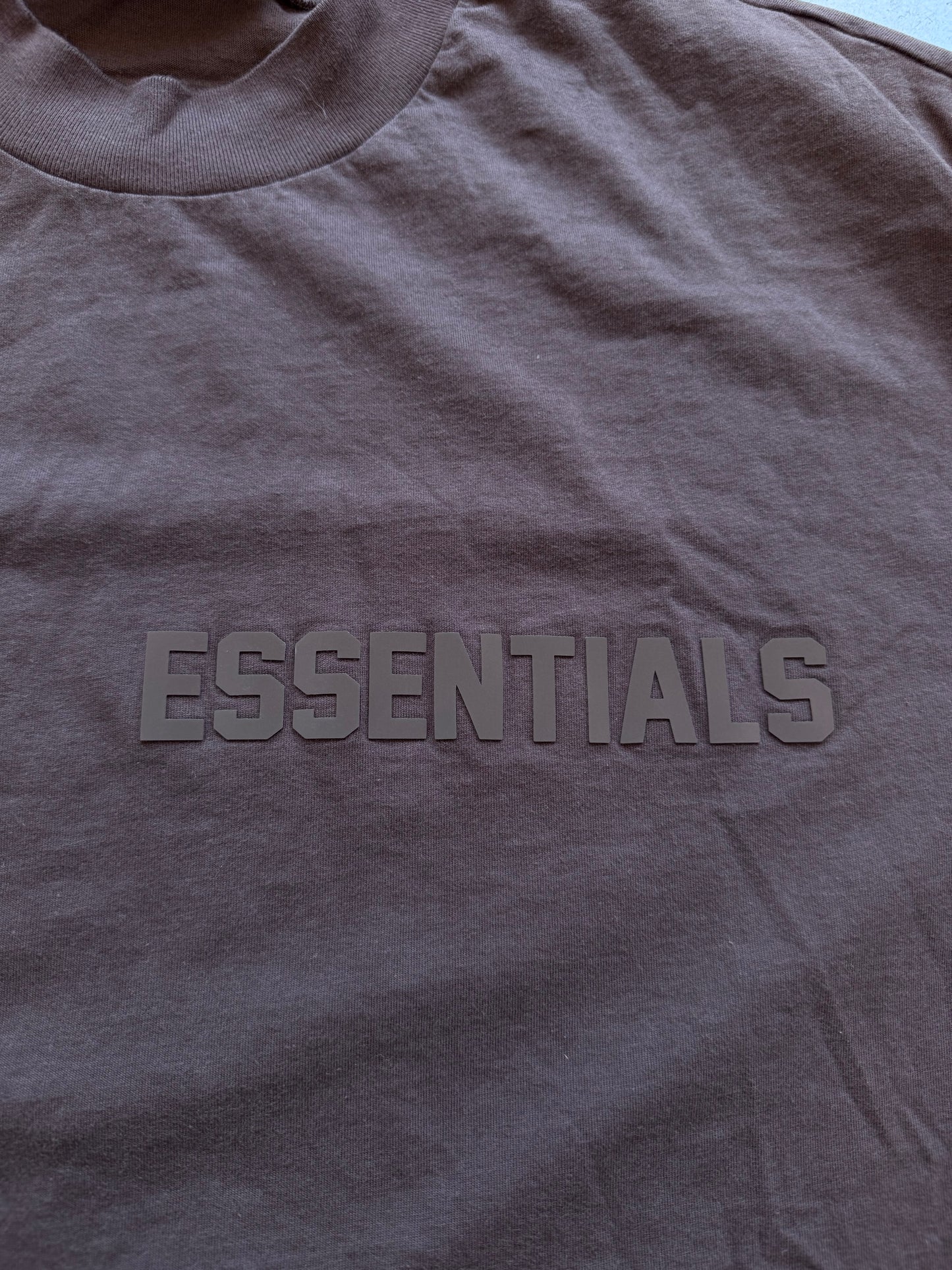 SS23 ESSENTIALS FEAR OF GOD TEE - PLUM