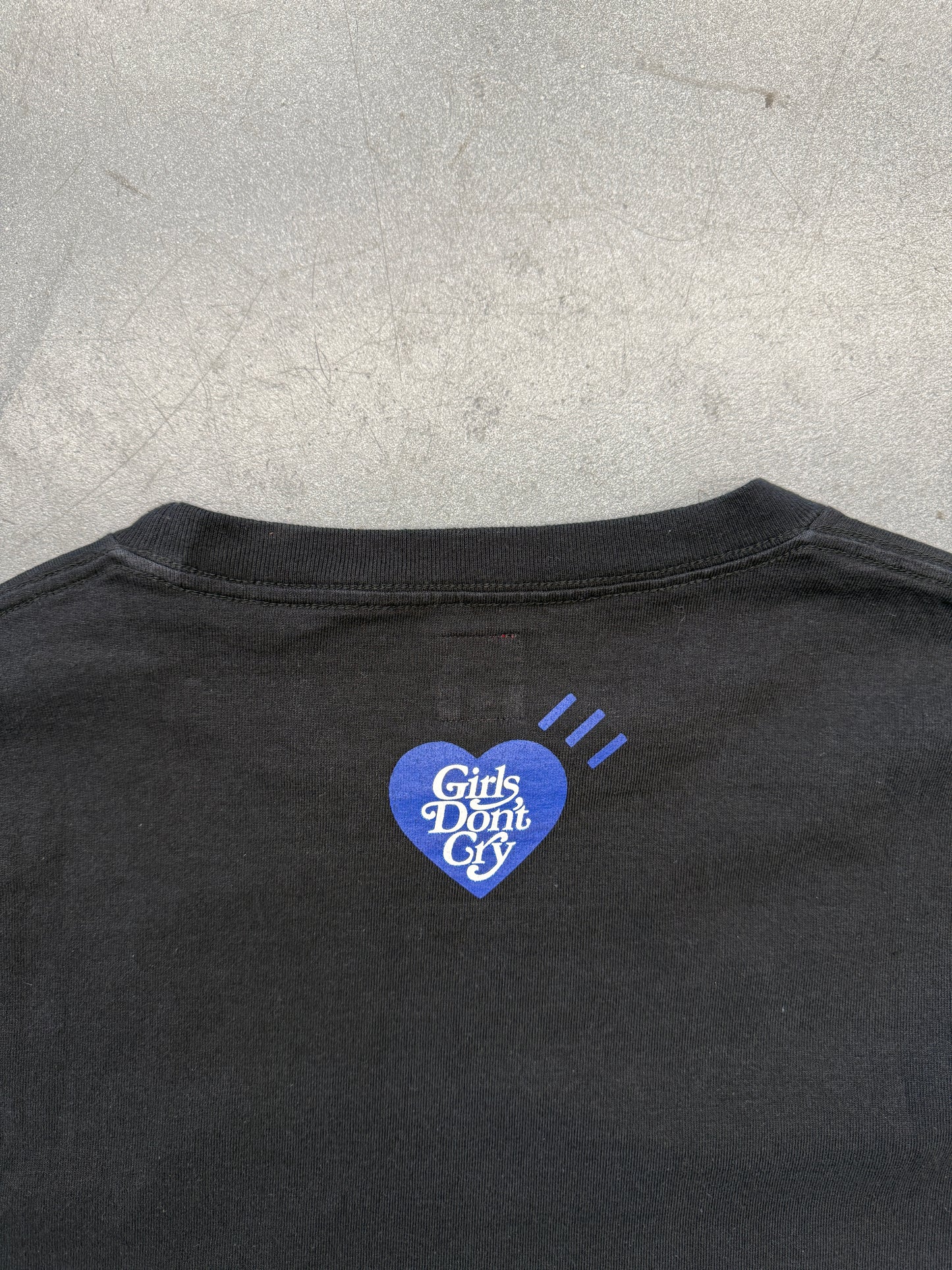 SS23 HUMAN MADE GIRLS DON'T CRY WHITE DAY L/S TEE (L)
