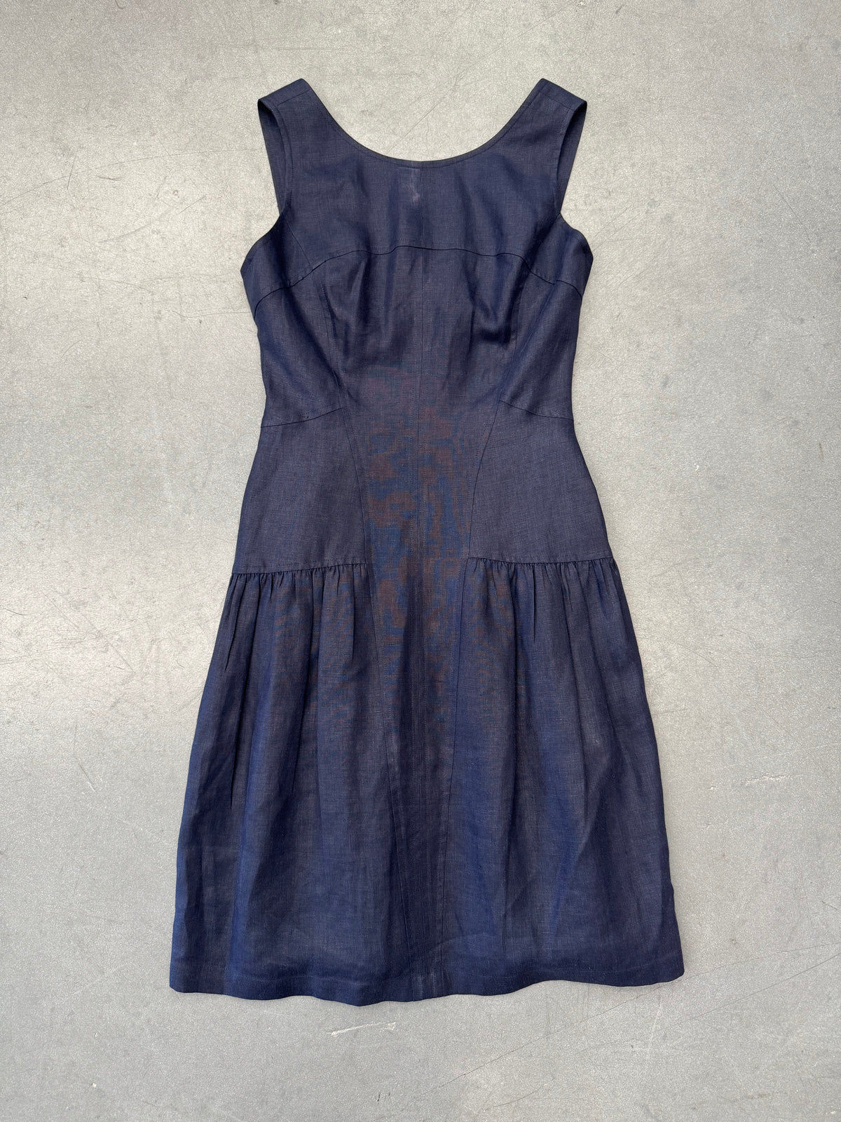 SS96 CHANEL LINEN COCKTAIL DRESS