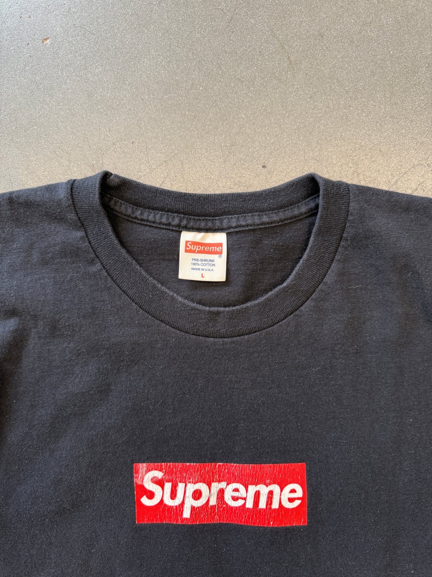 SS14 SUPREME BOX LOGO 20TH ANNIVERSARY TEE