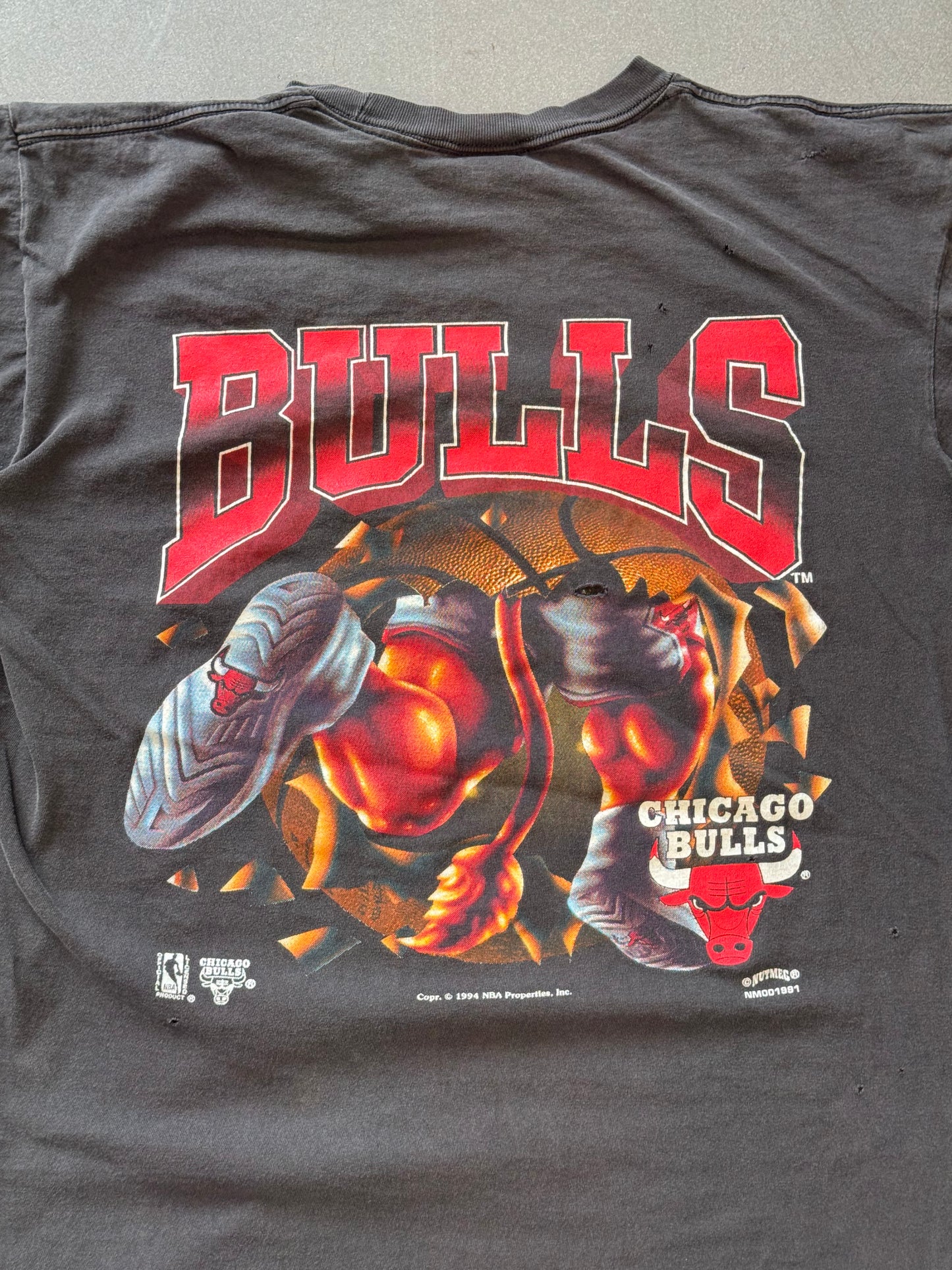 1994 NUTMEG MILLS CHICAGO BULLS BREAKTHROUGH TEE