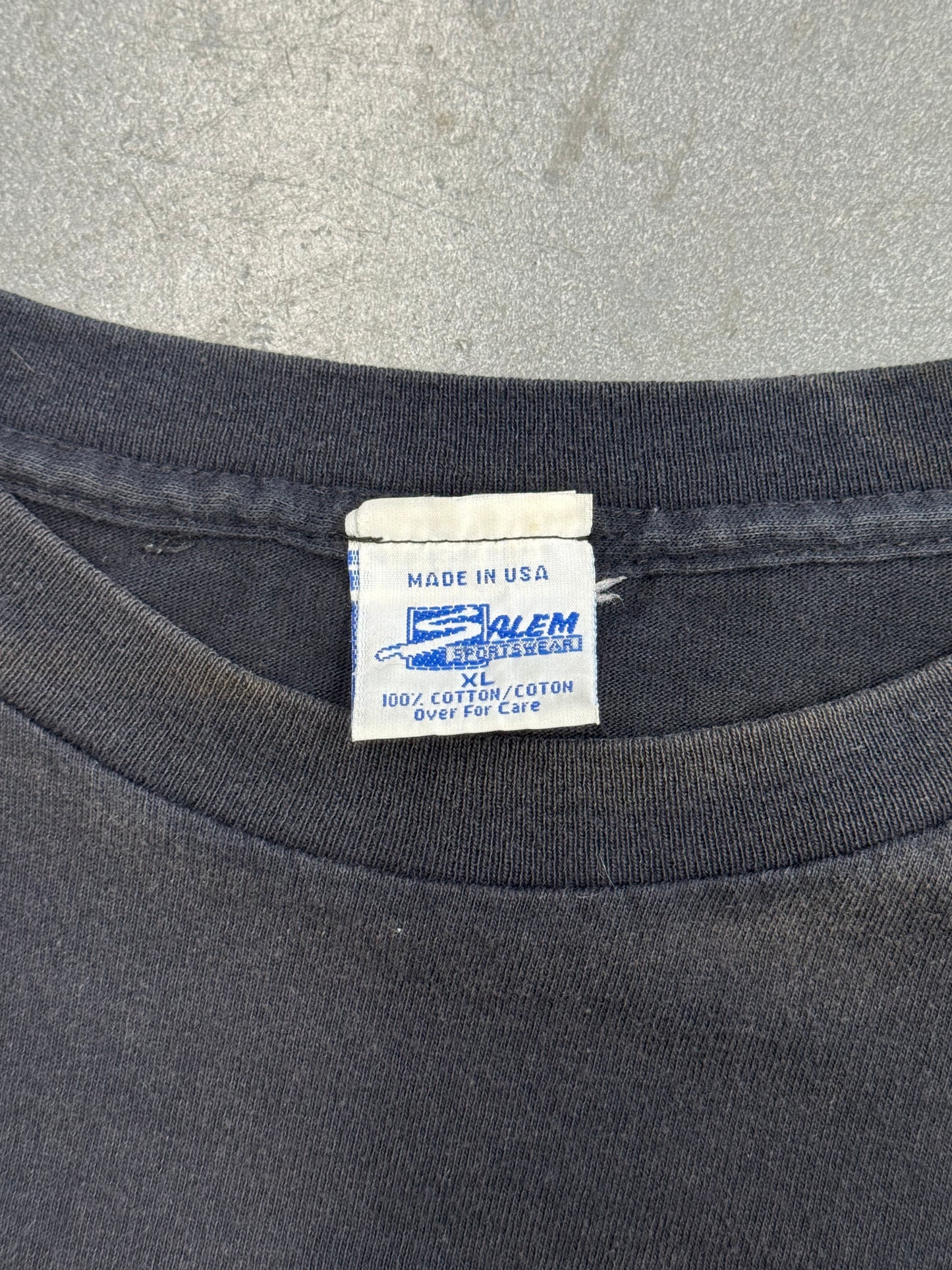 90S SALEM SPORTSWEAR MIAMI HEAT WRAP-AROUND "AERIAL ASSAULT" TEE