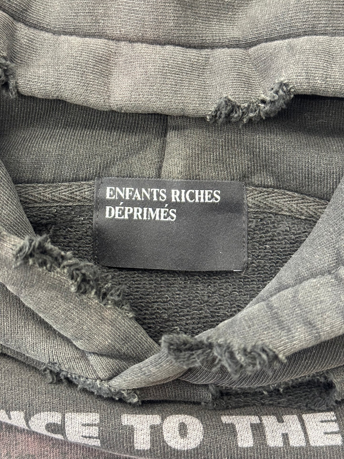FW25 ENFANTS RICHES DEPRIMES REFERENCE TO THE REVEREND HOODIE