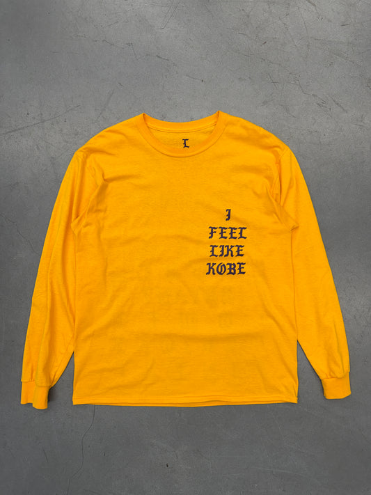 2016 KANYE WEST I FEEL LIKE KOBE LONG SLEEVE TEE
