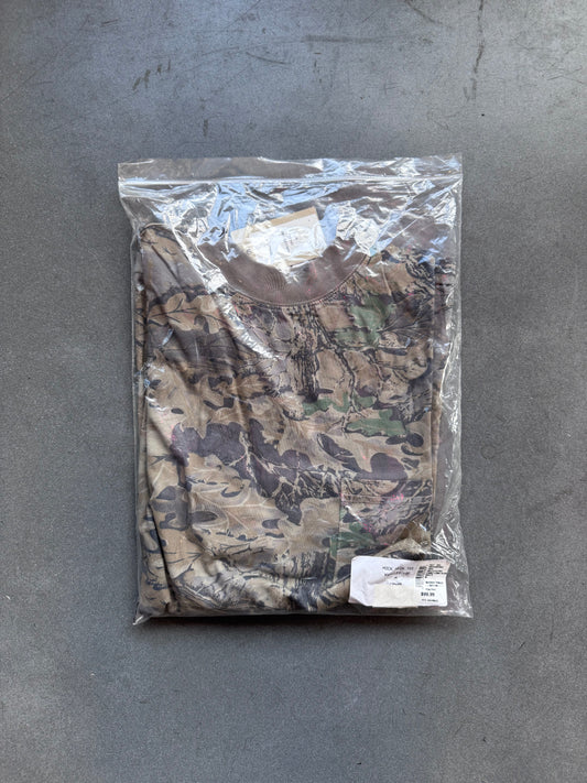 YEEZY SEASON 4 TREE CAMO MOCK NECK L/S TEE (M)