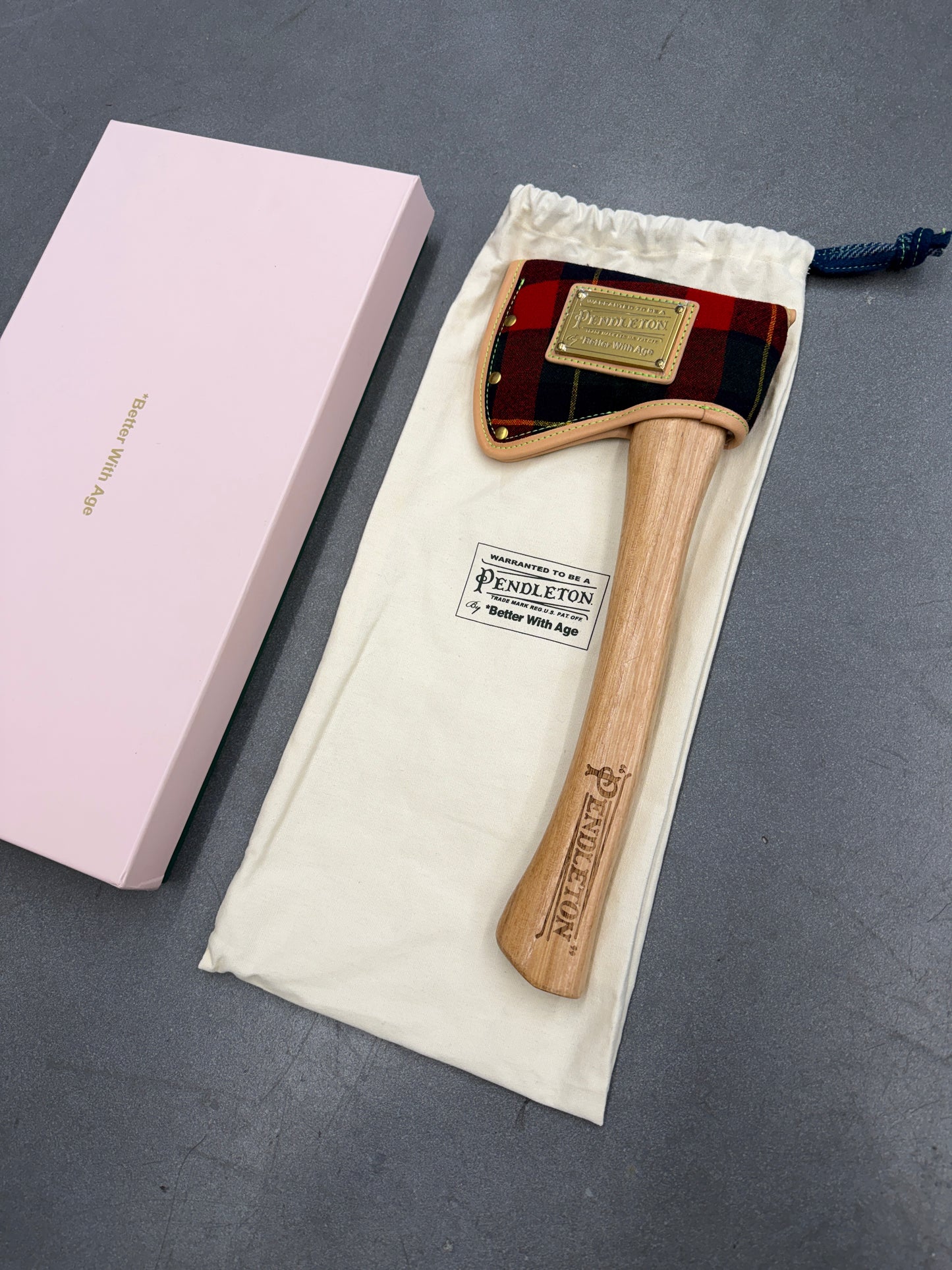 BETTER WITH AGE PENDLETON BLAINE HATCHET