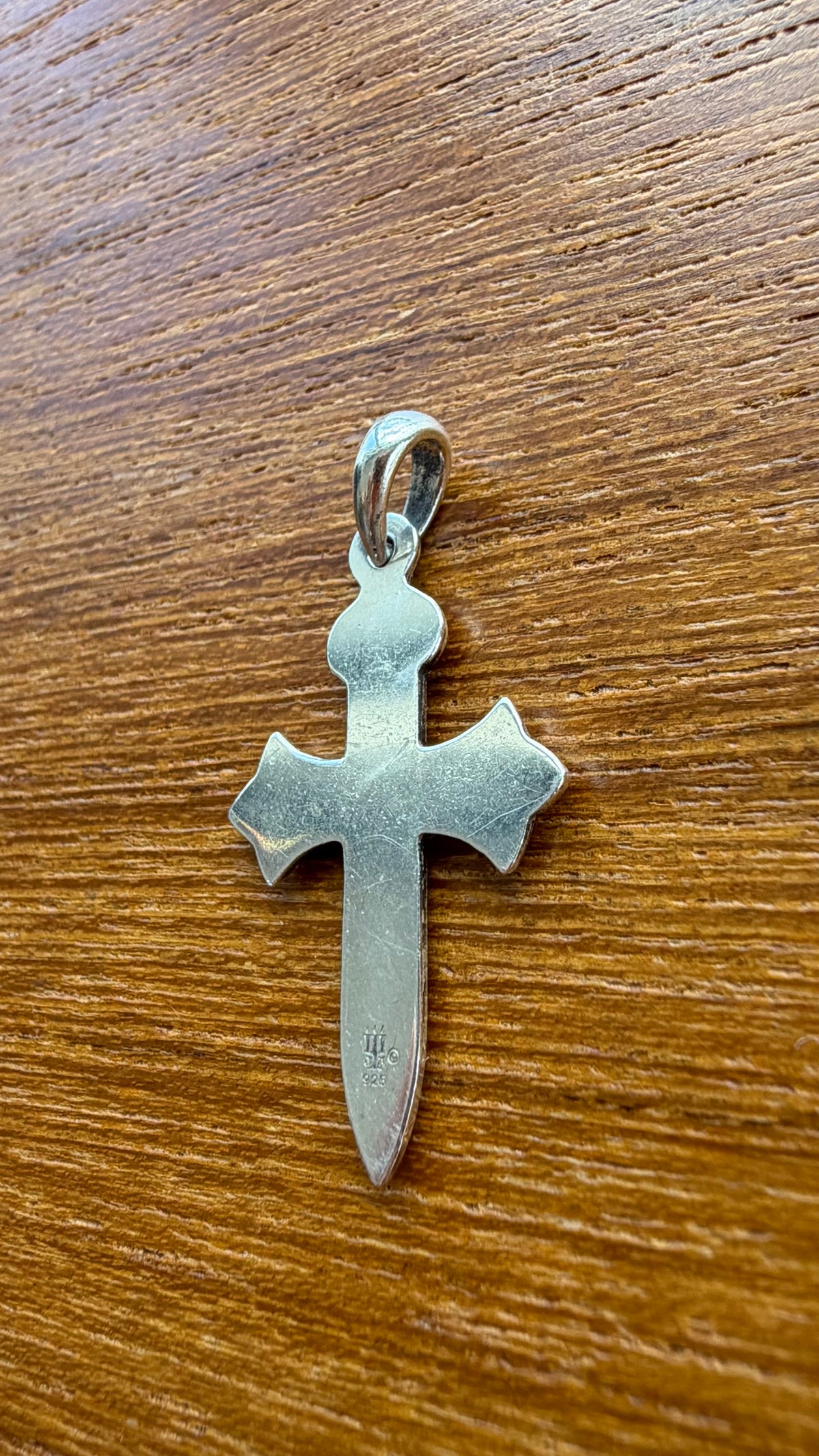 JAMES AVERY SILVER CROSS PENDANT